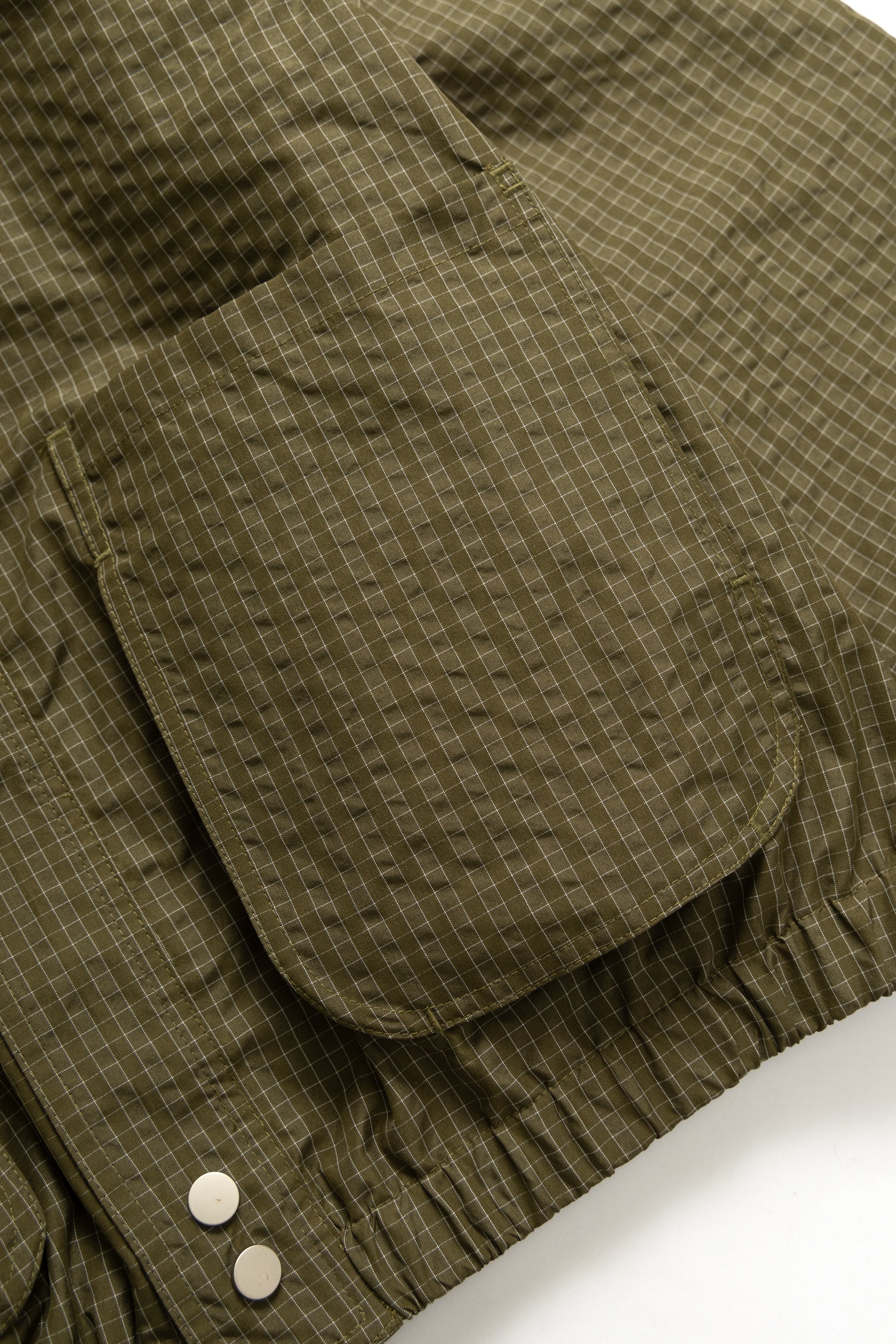 Blacksmith - Cropped Fairway Jacket - Olive - Image 4