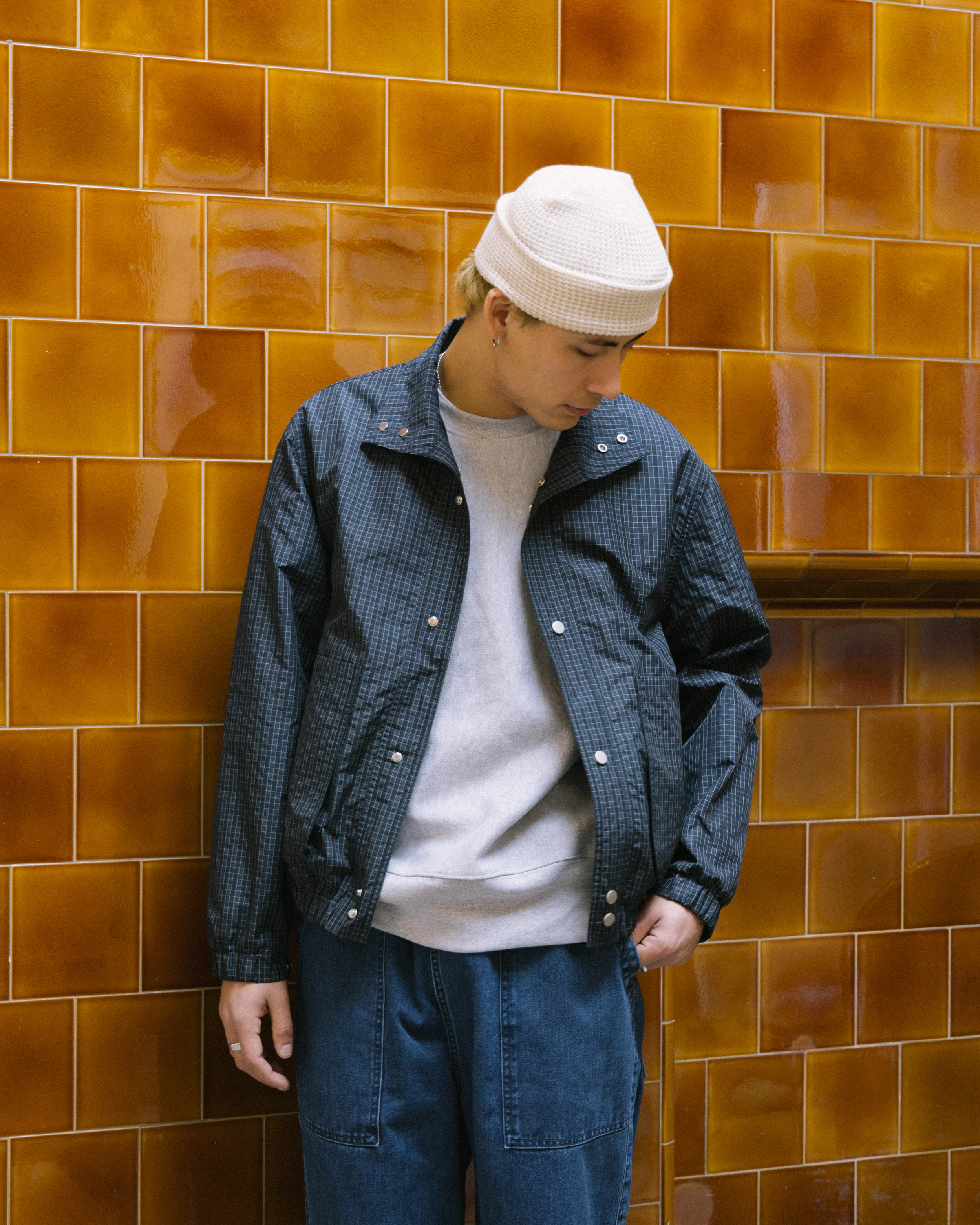 Blacksmith - Cropped Fairway Jacket - Olive - Image 7