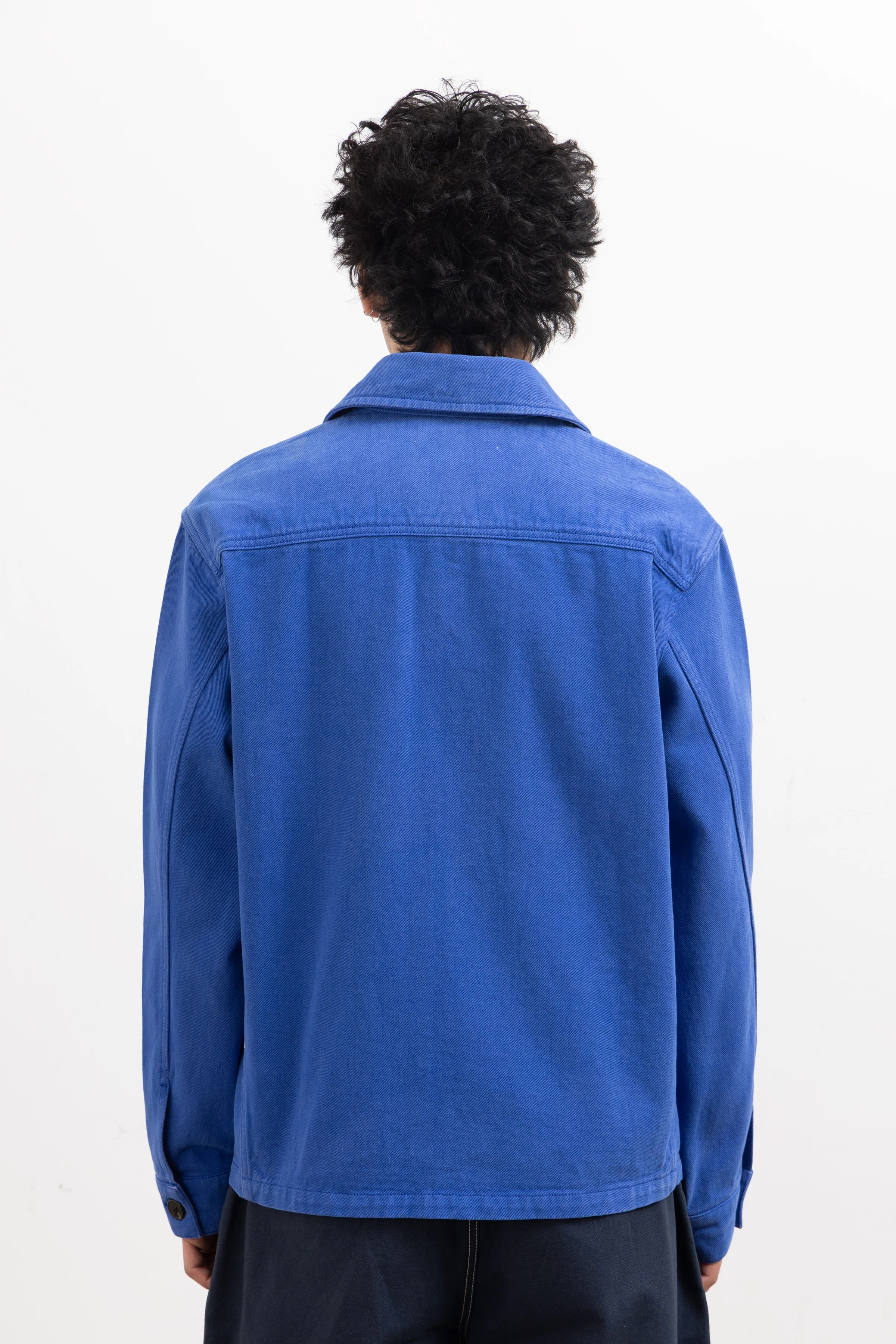 Blacksmith - Four Pocket Work Jacket - French Blue - Image 4
