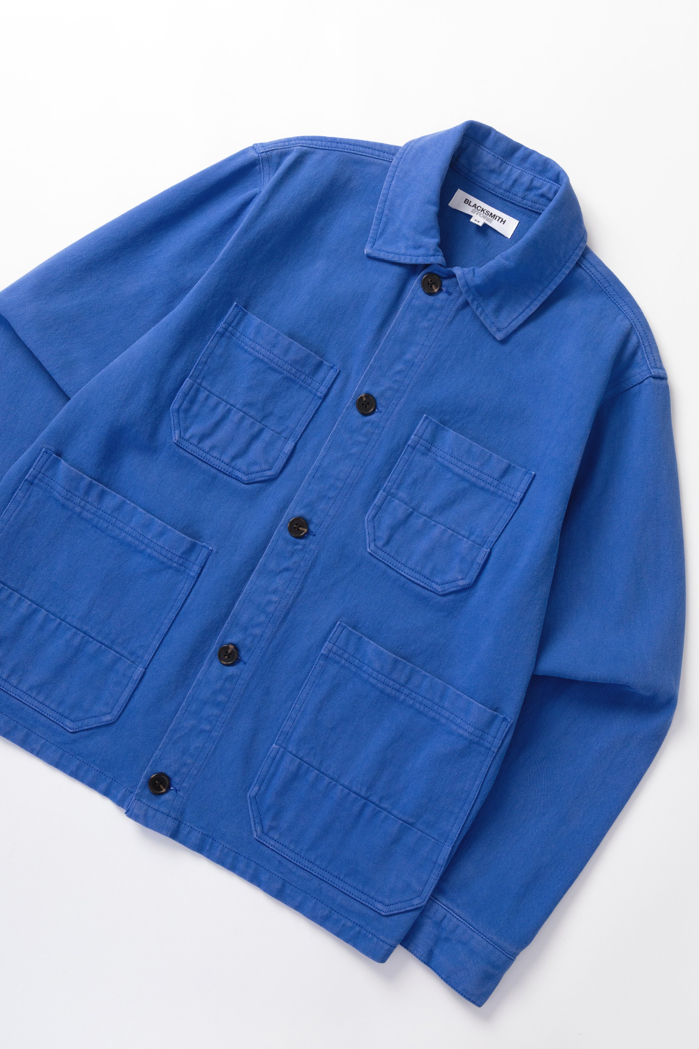 Blacksmith - Four Pocket Work Jacket - French Blue - Image 5