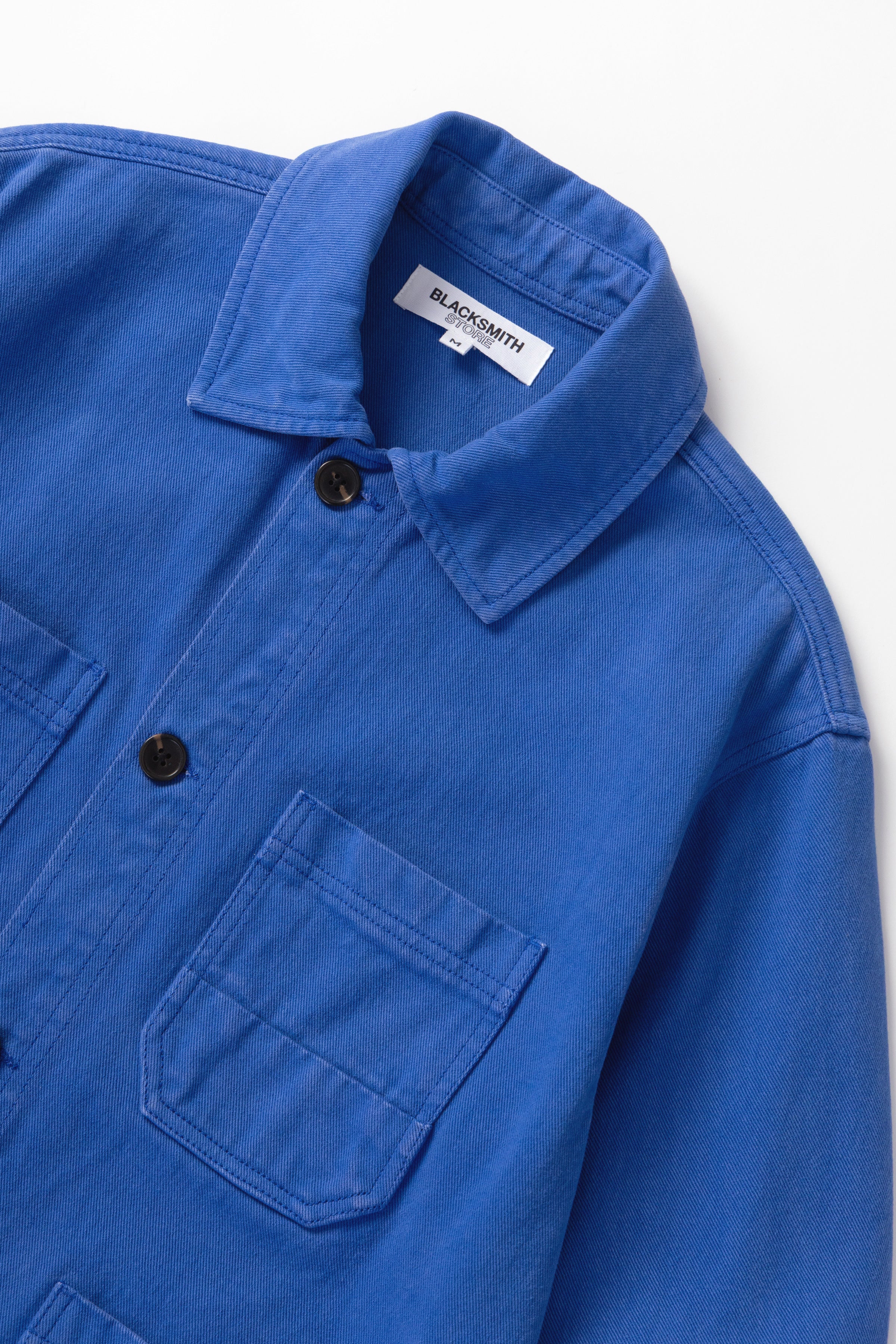 Blacksmith - Four Pocket Work Jacket - French Blue - Image 6
