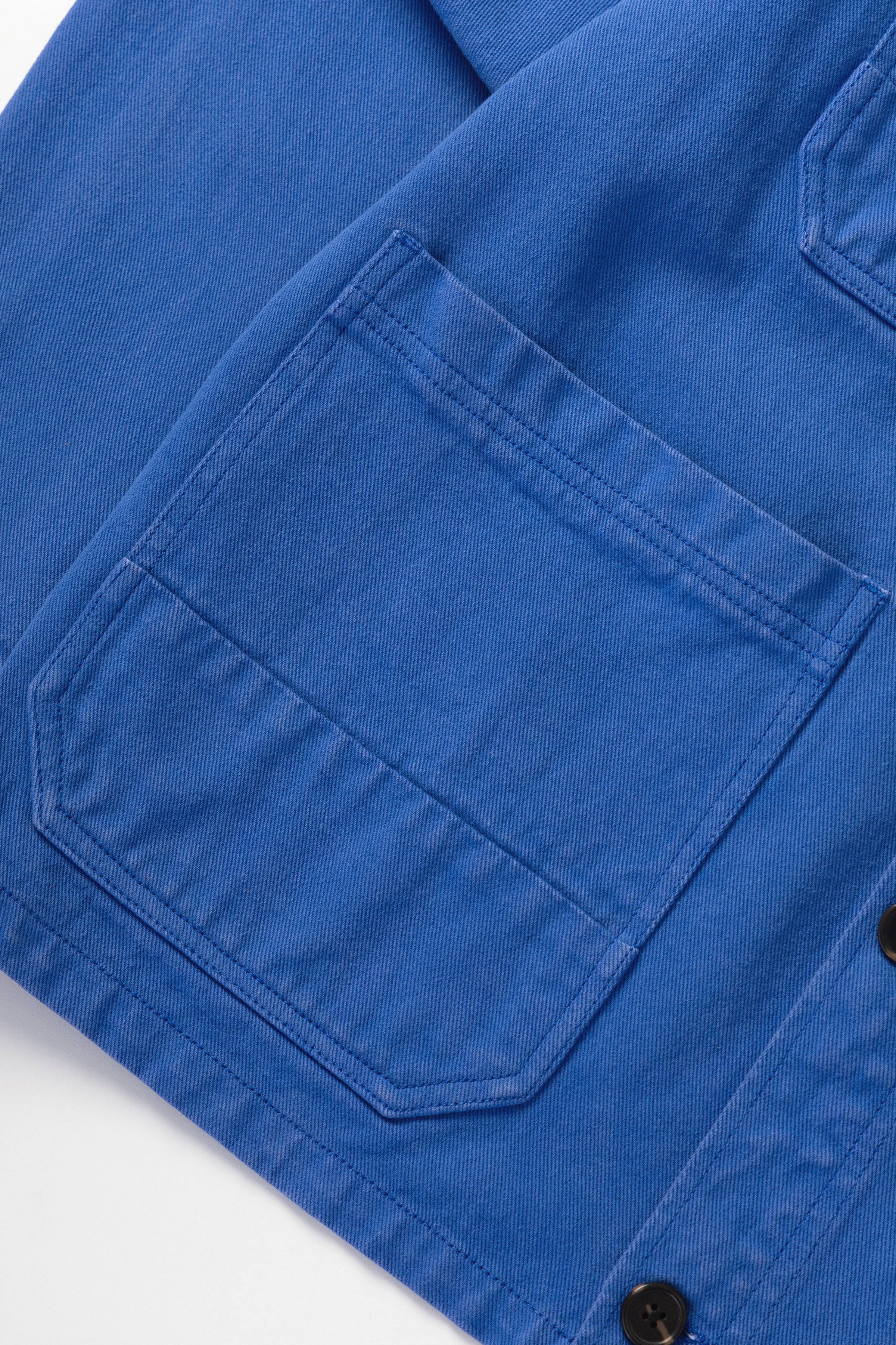 Blacksmith - Four Pocket Work Jacket - French Blue - Image 9