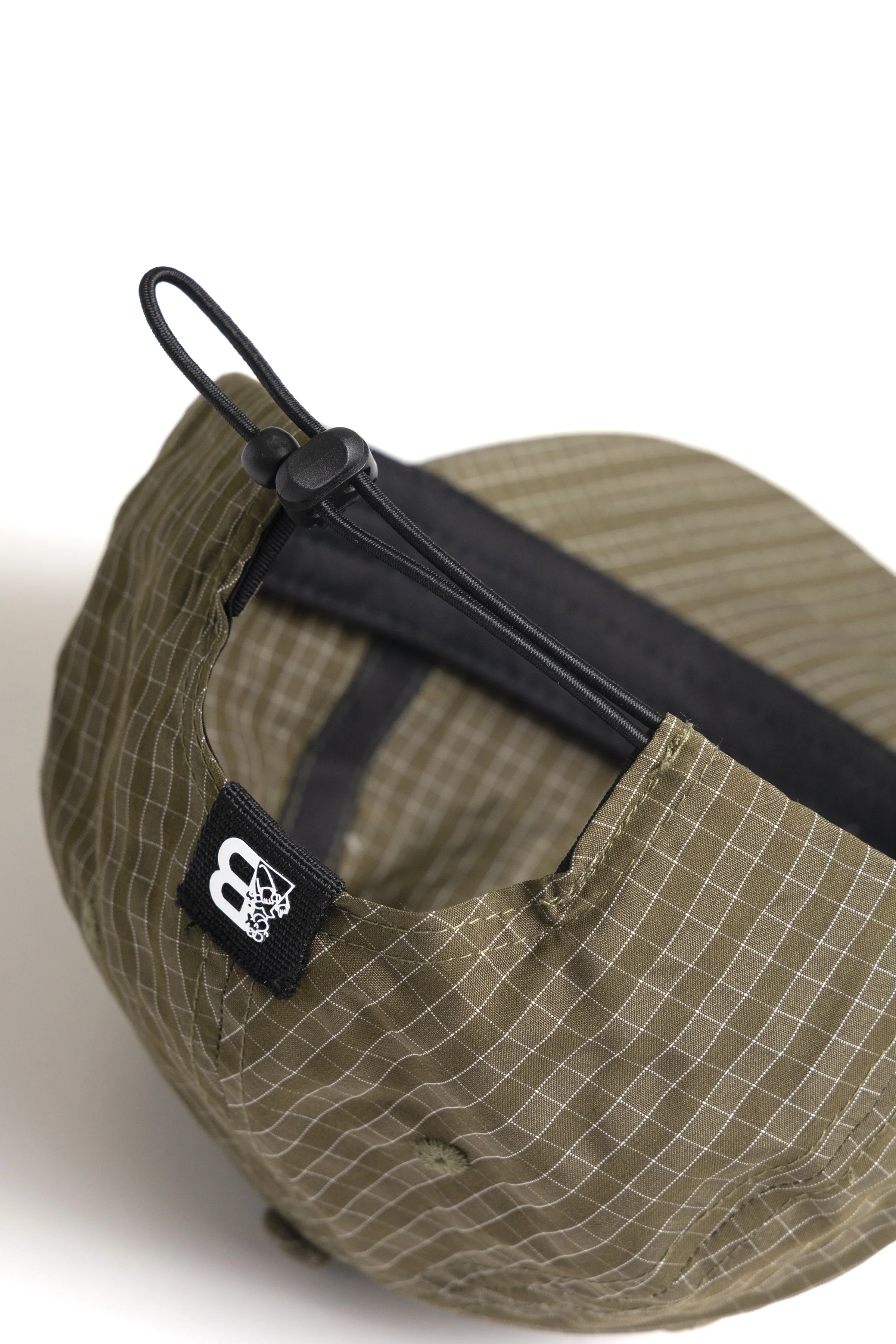 Blacksmith - Grid Check Cap - Olive - Image 4