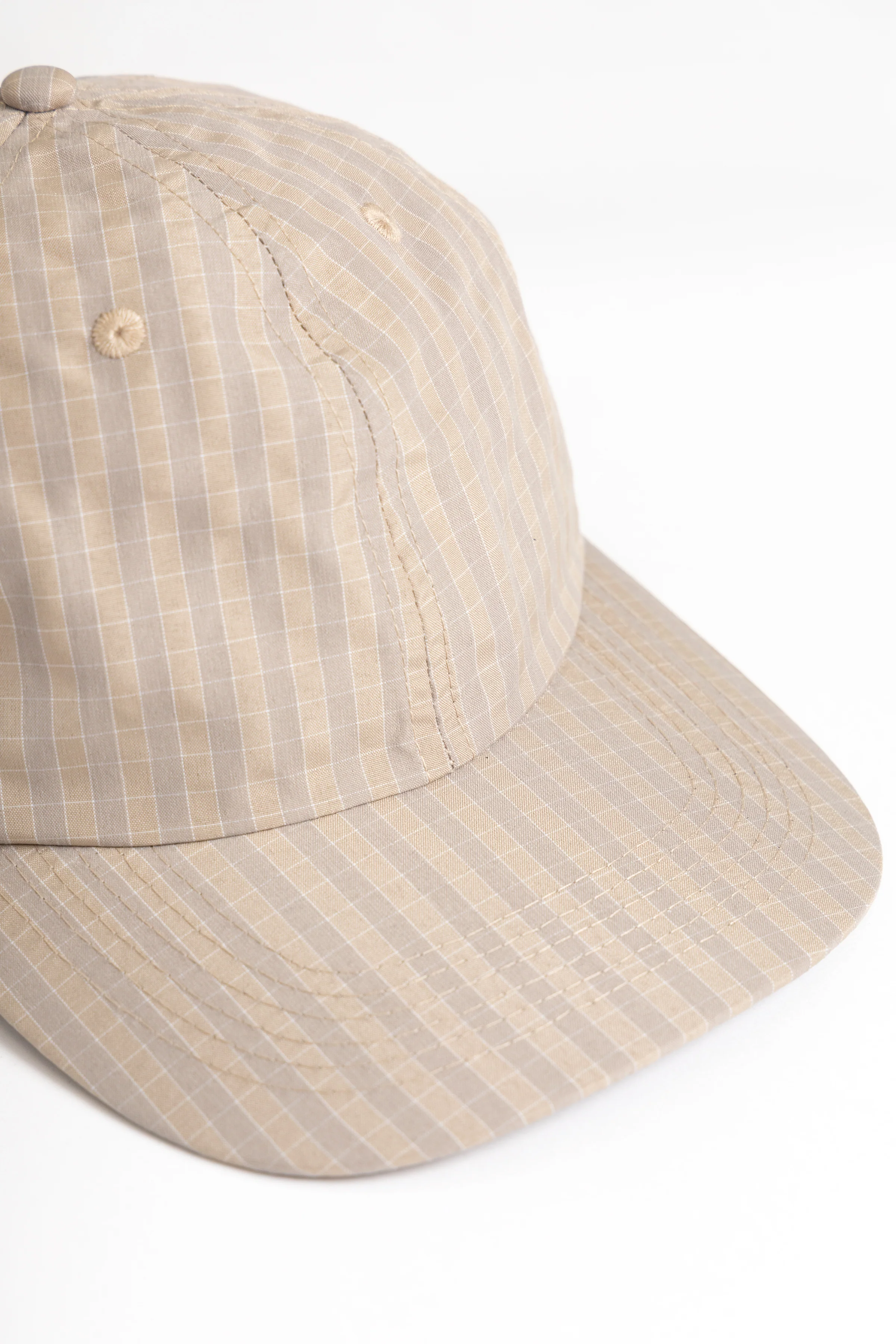 Blacksmith - Grid Check Cap - Tan - Image 4