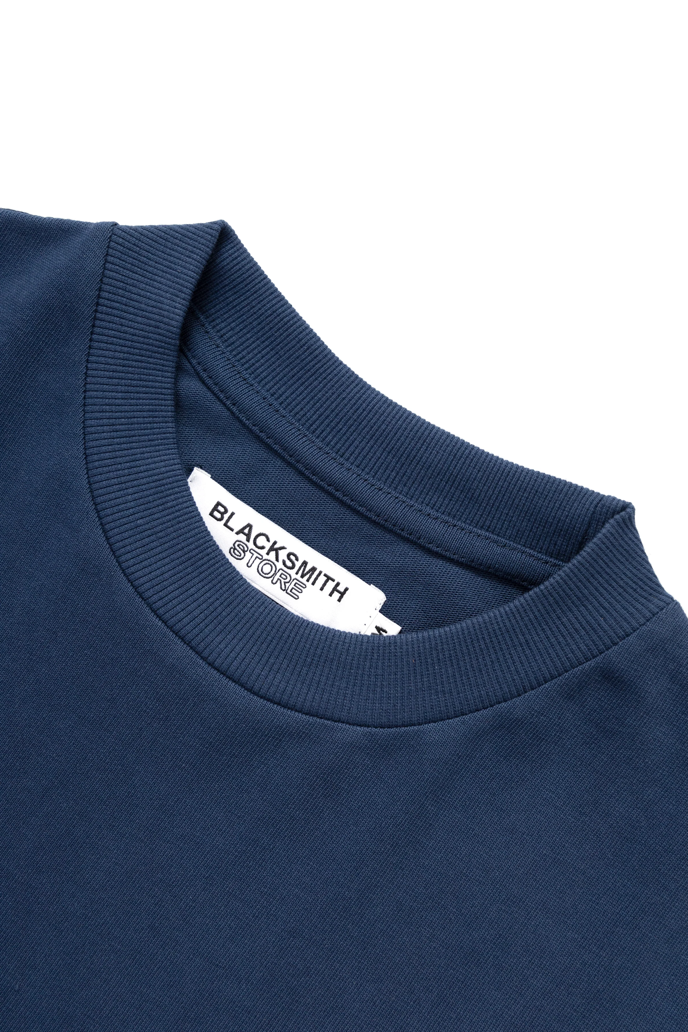 Blacksmith - Heavy Duty People Tee - Navy - Image 4