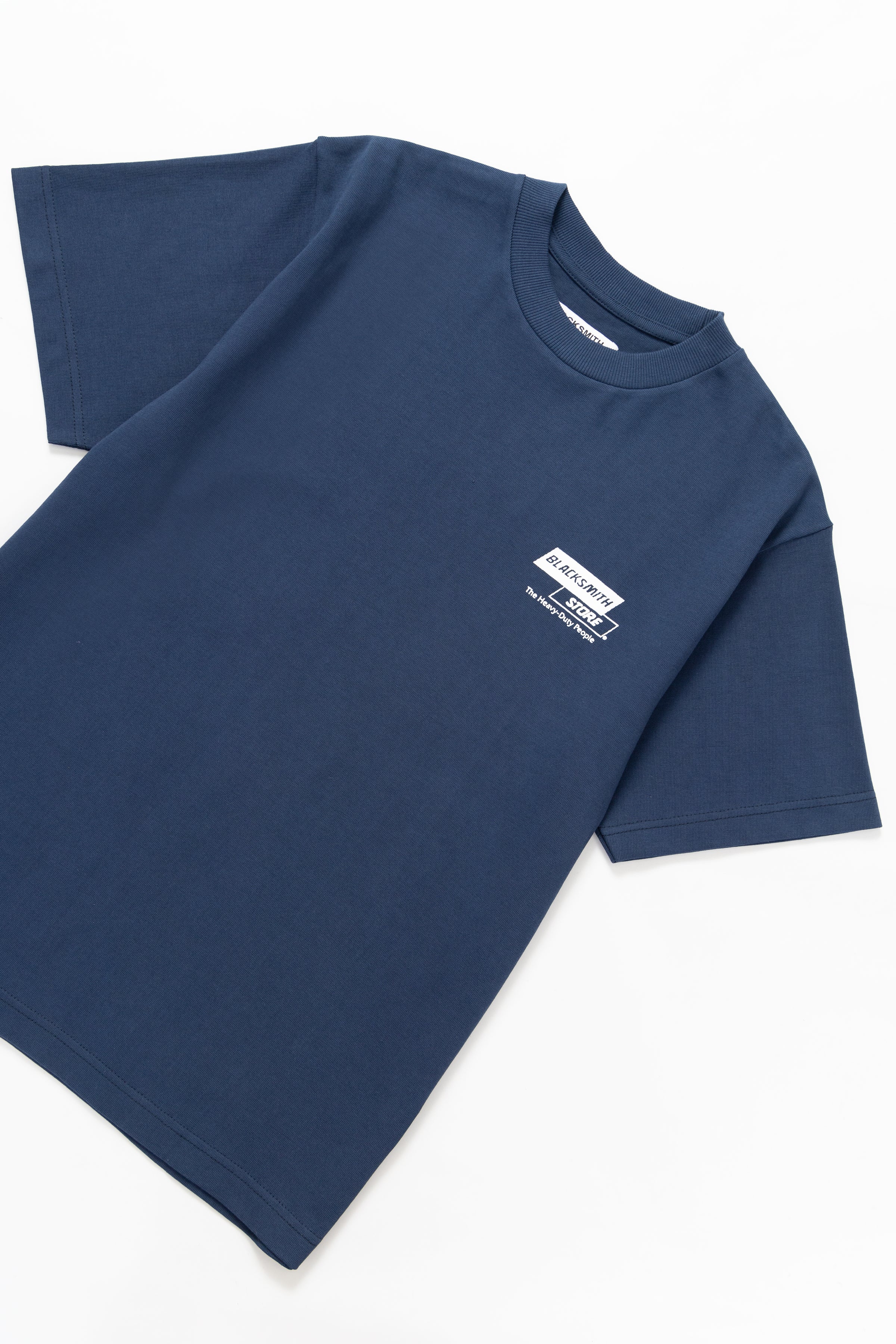Blacksmith - Heavy Duty People Tee - Navy - Image 5