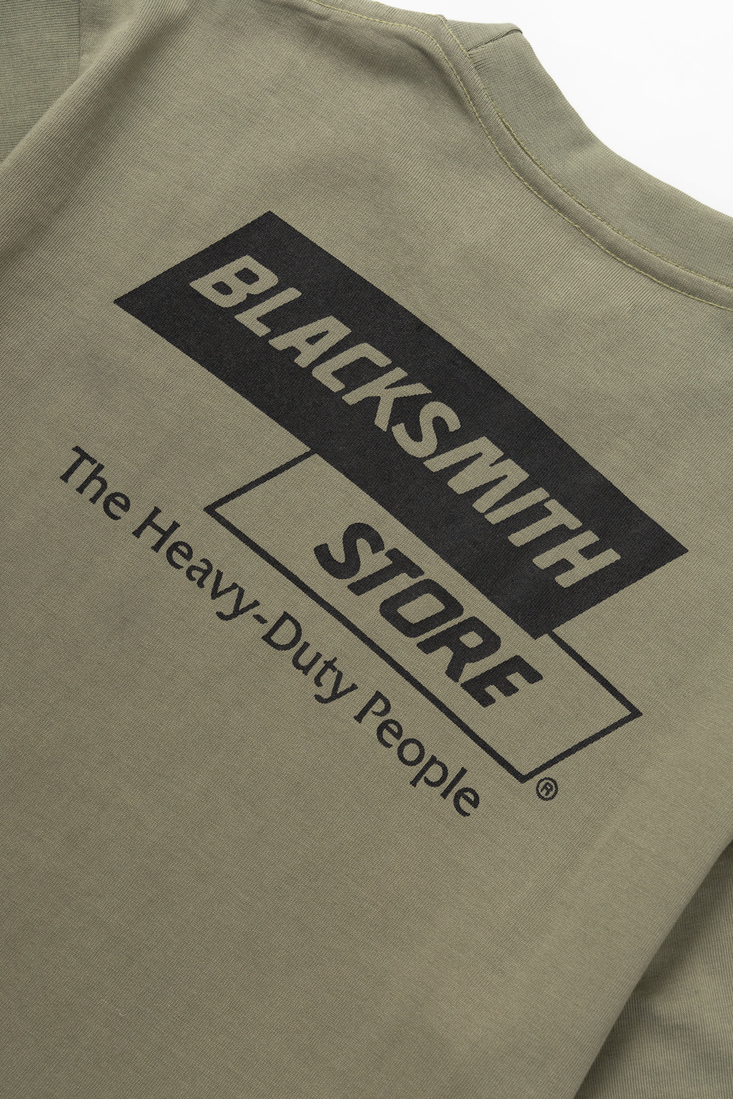 Blacksmith - Heavy Duty People Tee - Olive - Image 2