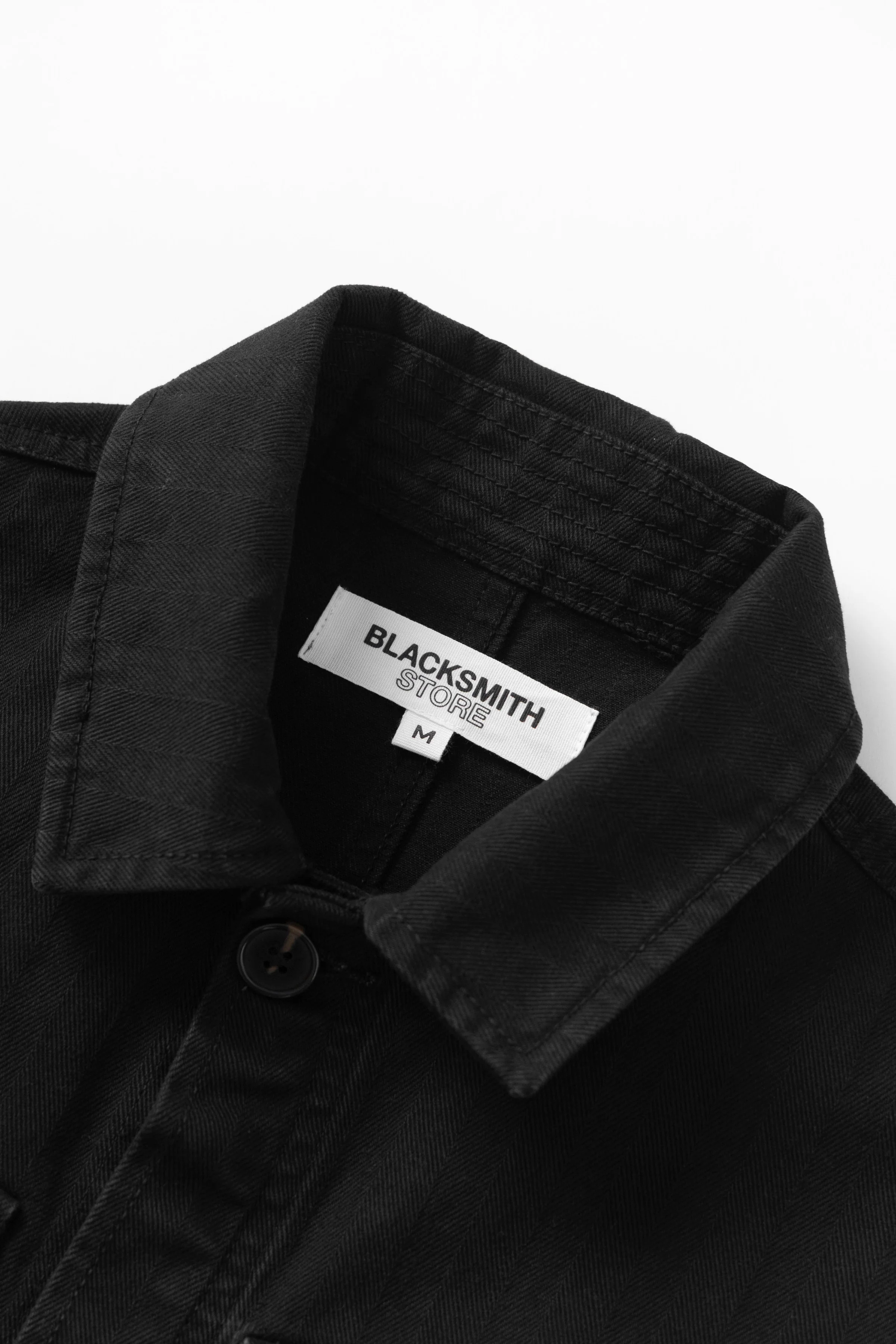 Blacksmith - Herringbone Jungle Jacket - Black - Image 9