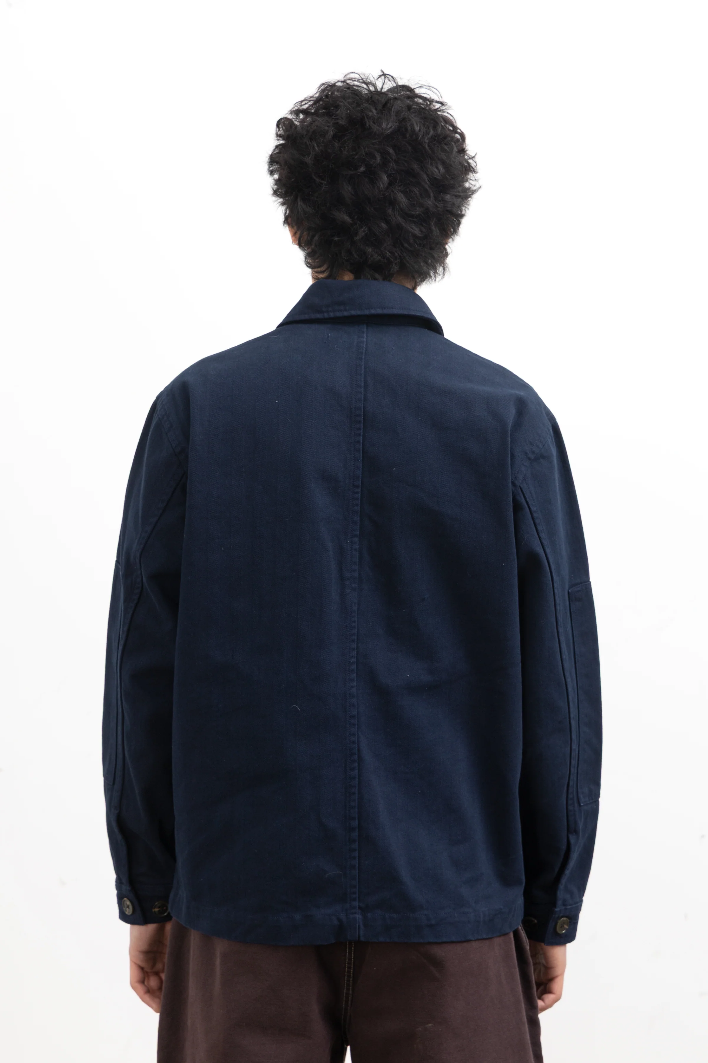 Blacksmith - Herringbone Jungle Jacket - Navy - Image 4