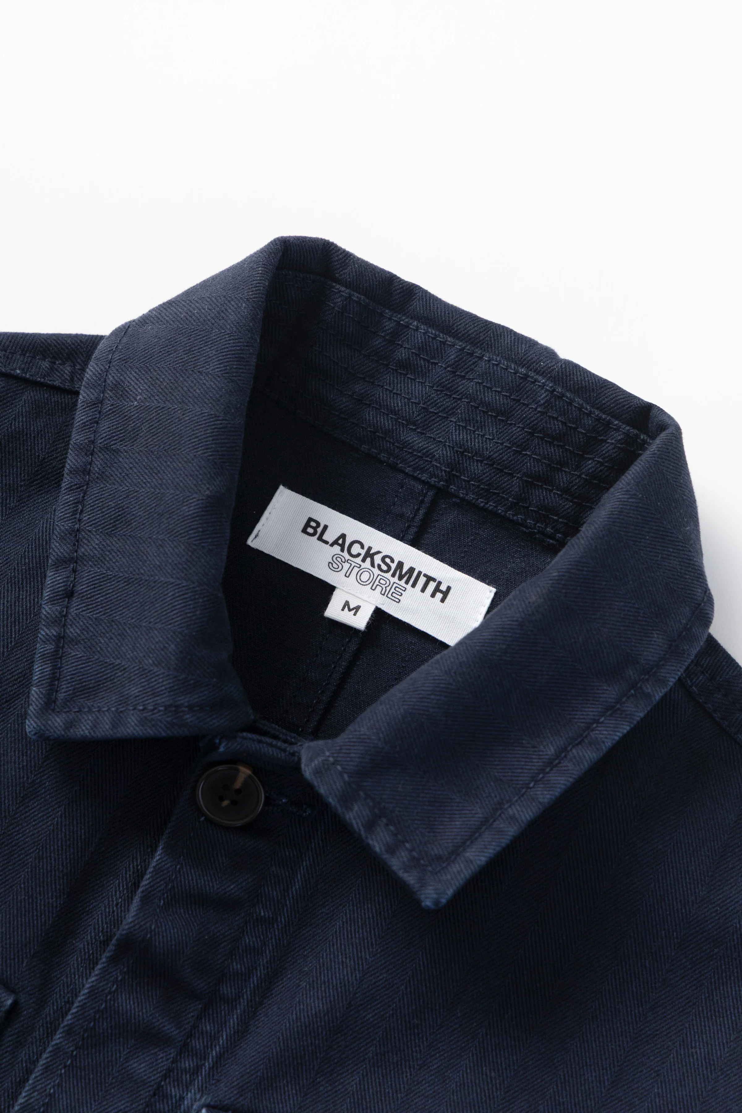 Blacksmith - Herringbone Jungle Jacket - Navy - Image 9