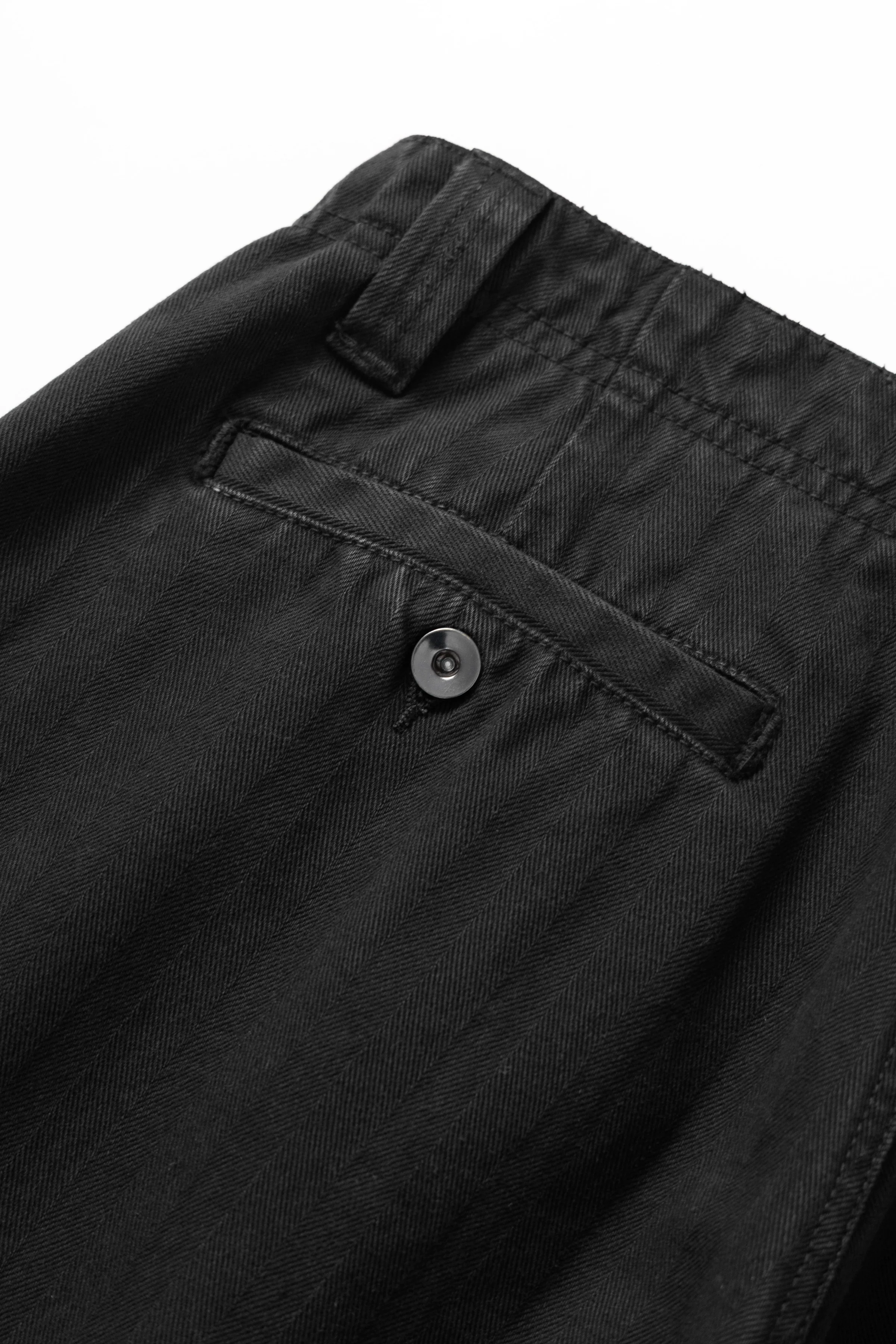Blacksmith - Herringbone Work Pants - Black - Image 10