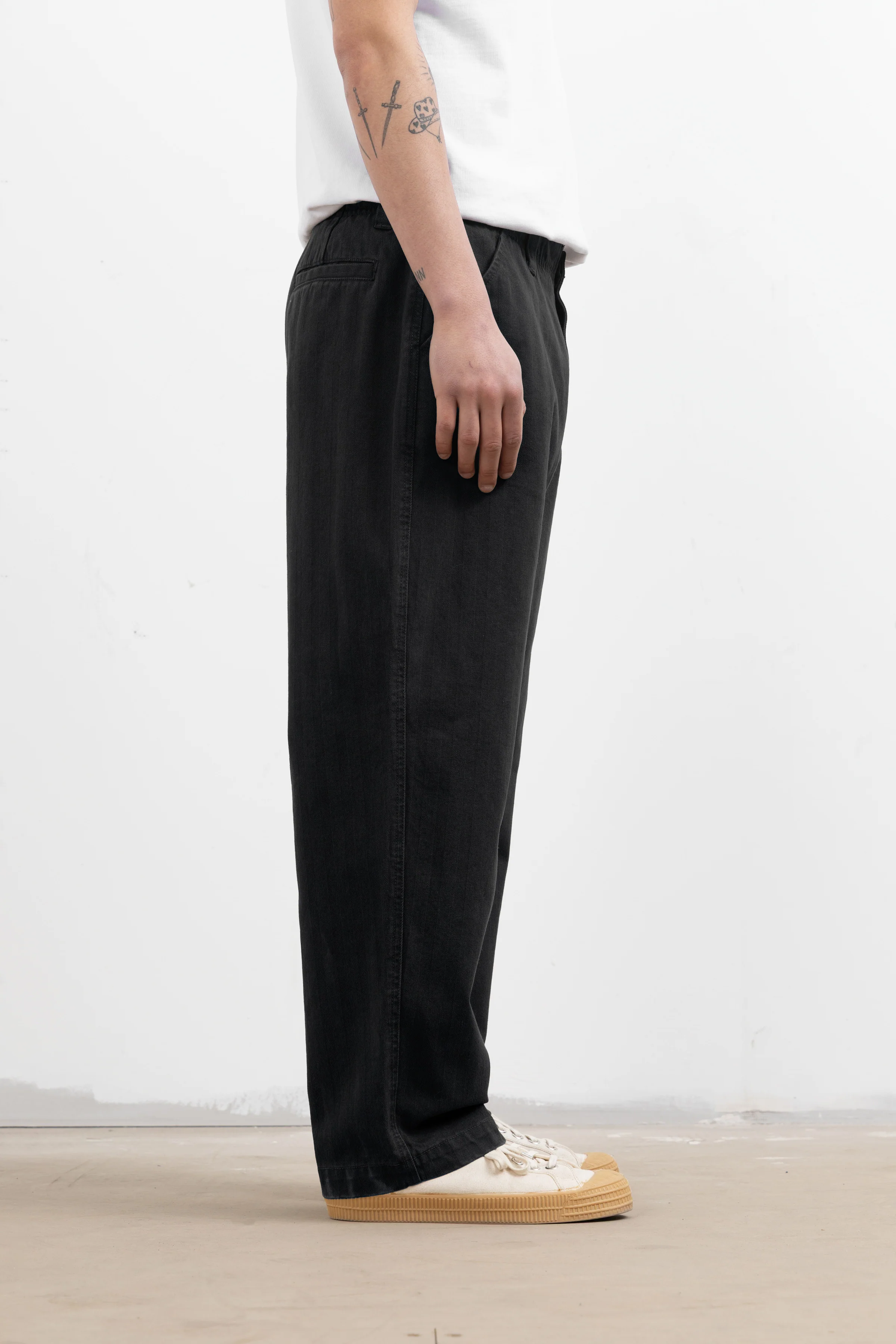 Blacksmith - Herringbone Work Pants - Black - Image 3