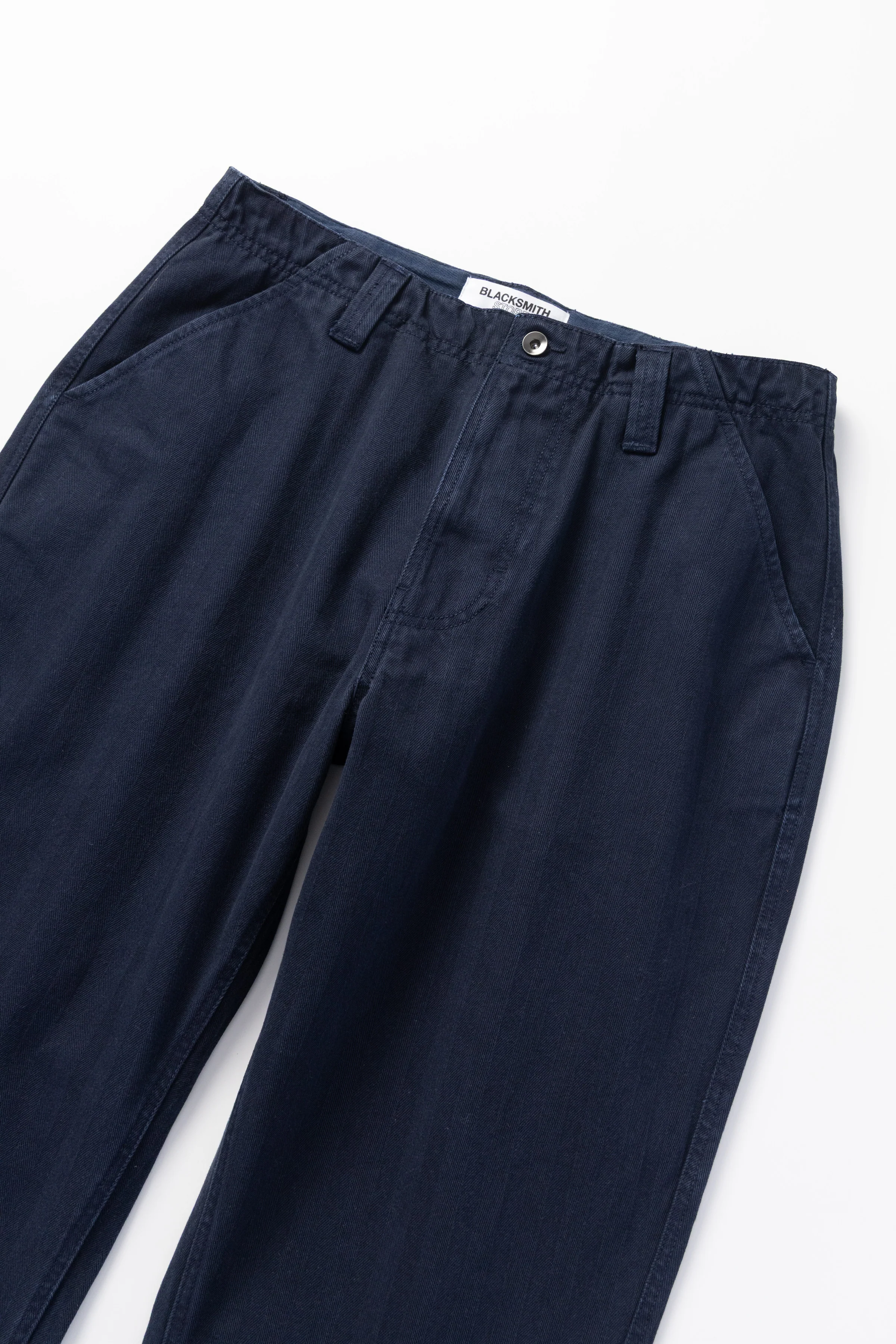 Blacksmith - Herringbone Work Pants - Navy - Image 5