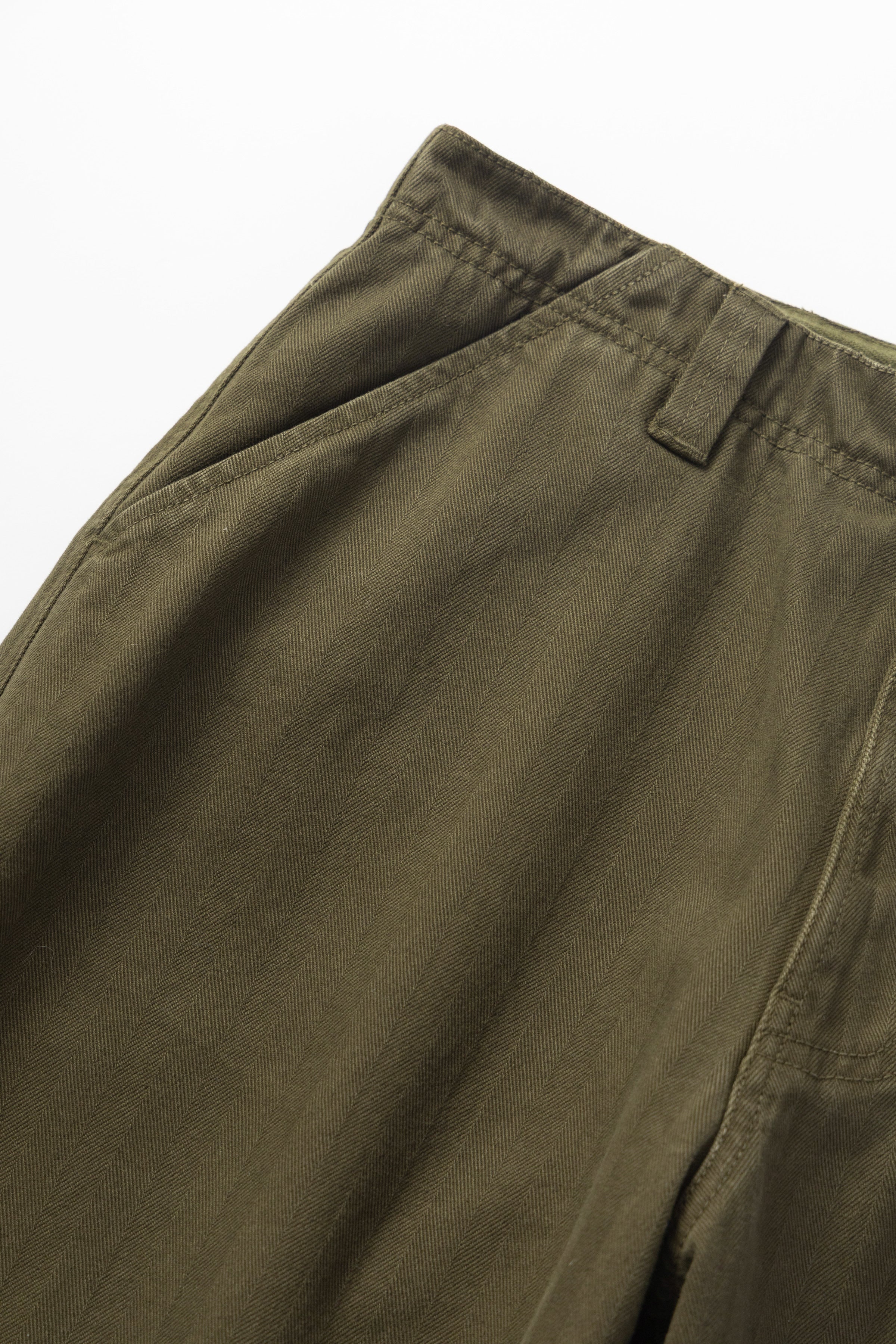 Blacksmith - Herringbone Work Pants - Olive - Image 6