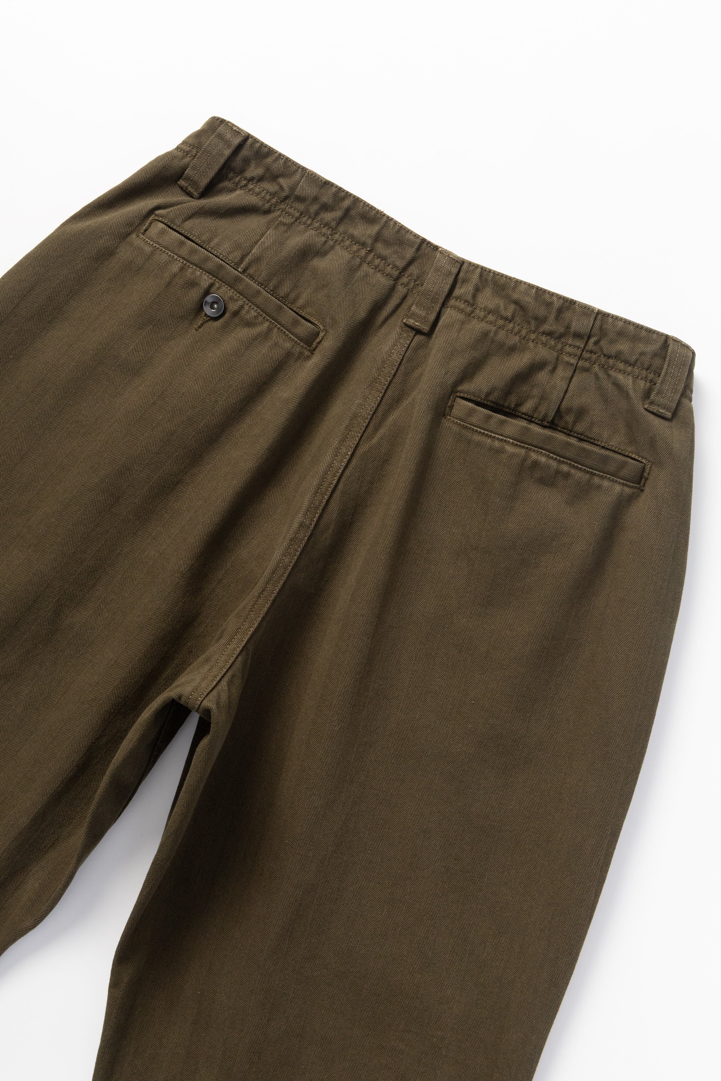 Blacksmith - Herringbone Work Pants - Olive - Image 8