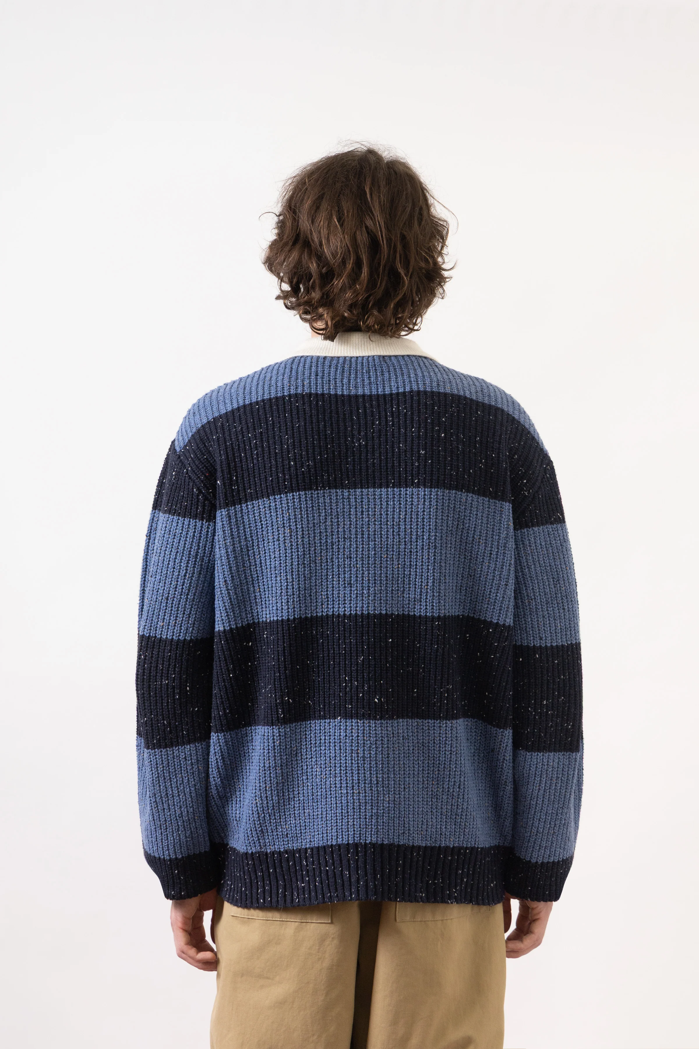 Blacksmith - Knitted Rugby - Blue - Image 4