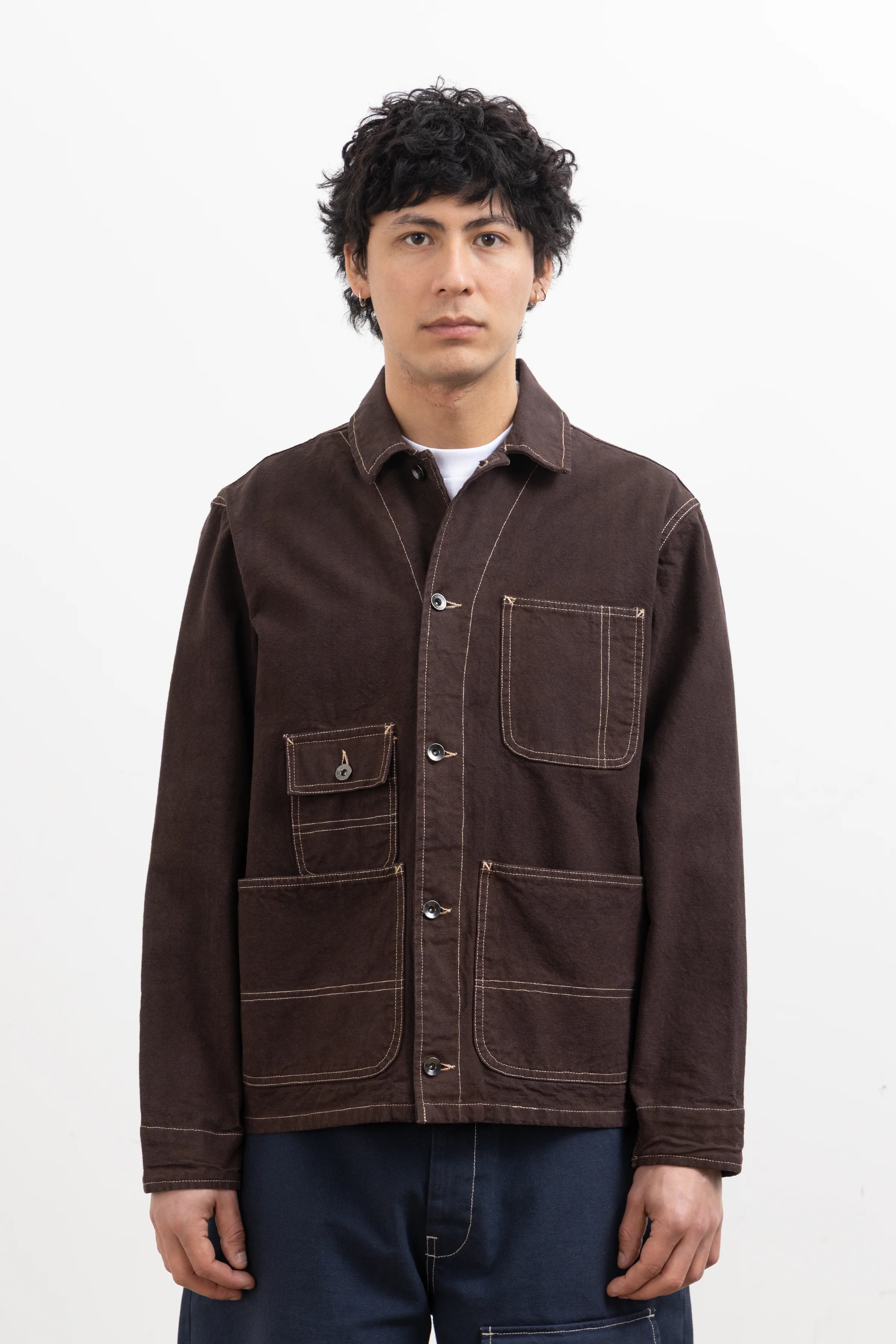 Blacksmith - Labour Jacket - Brown - Image 2