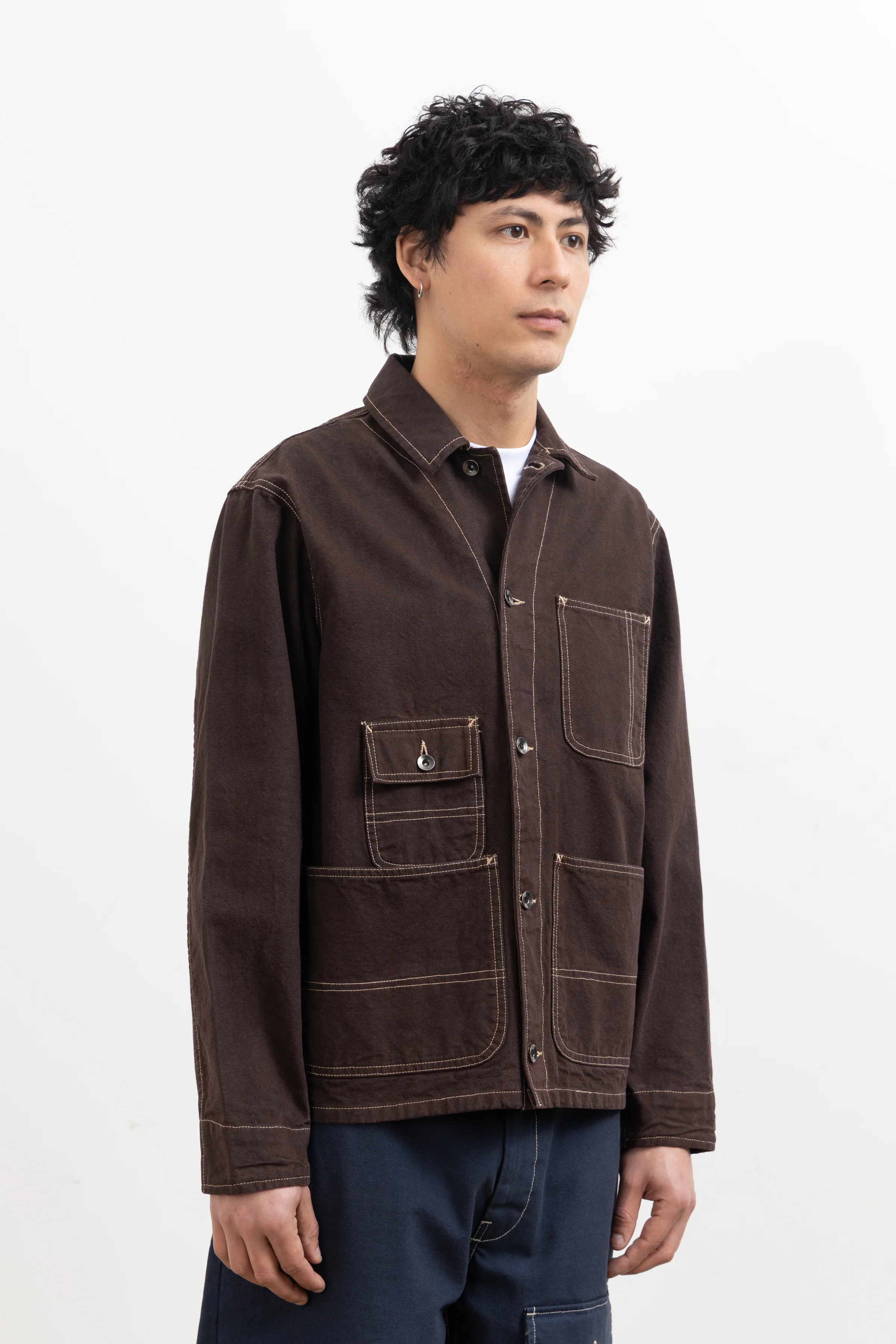 Blacksmith - Labour Jacket - Brown - Image 3