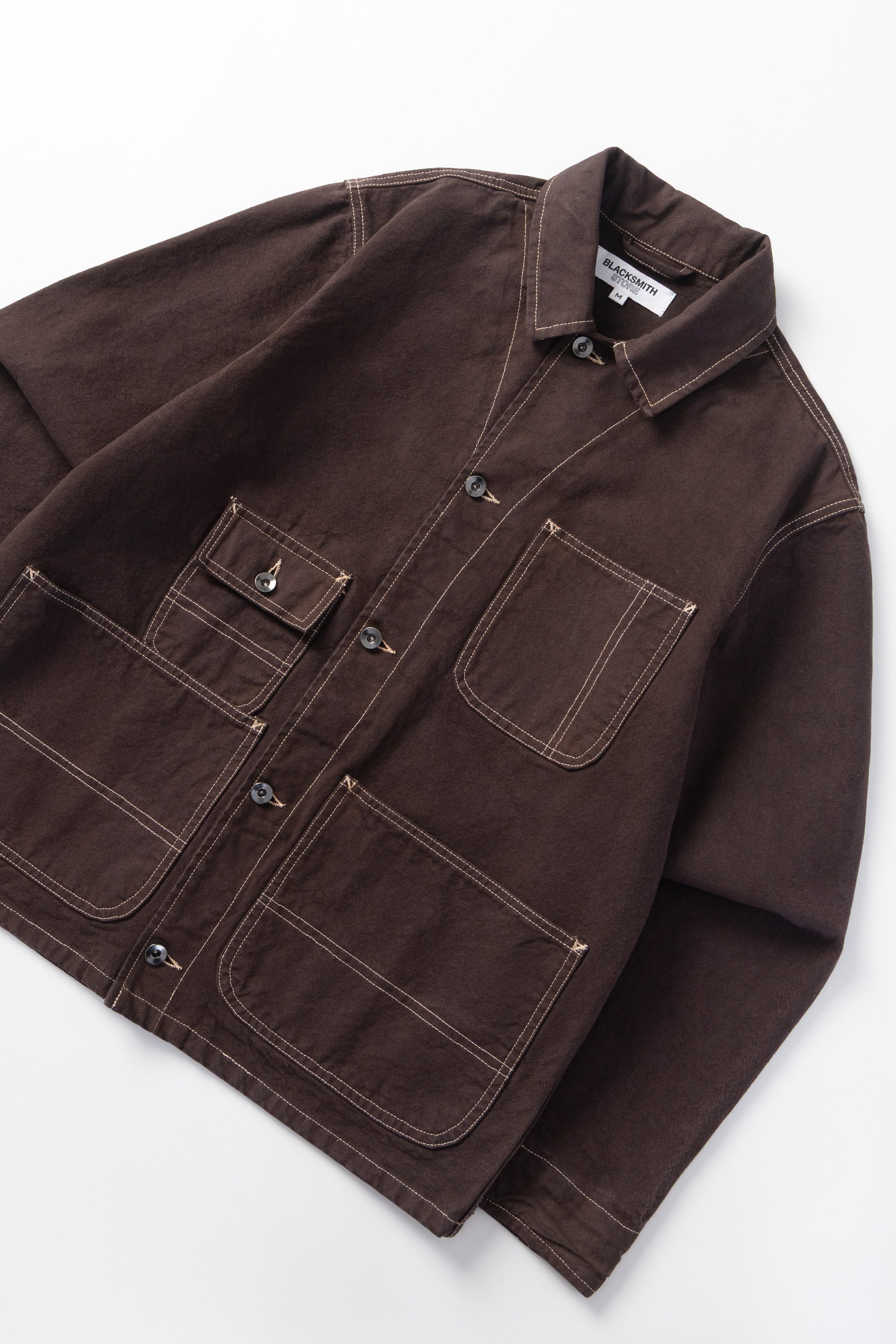 Blacksmith - Labour Jacket - Brown - Image 5