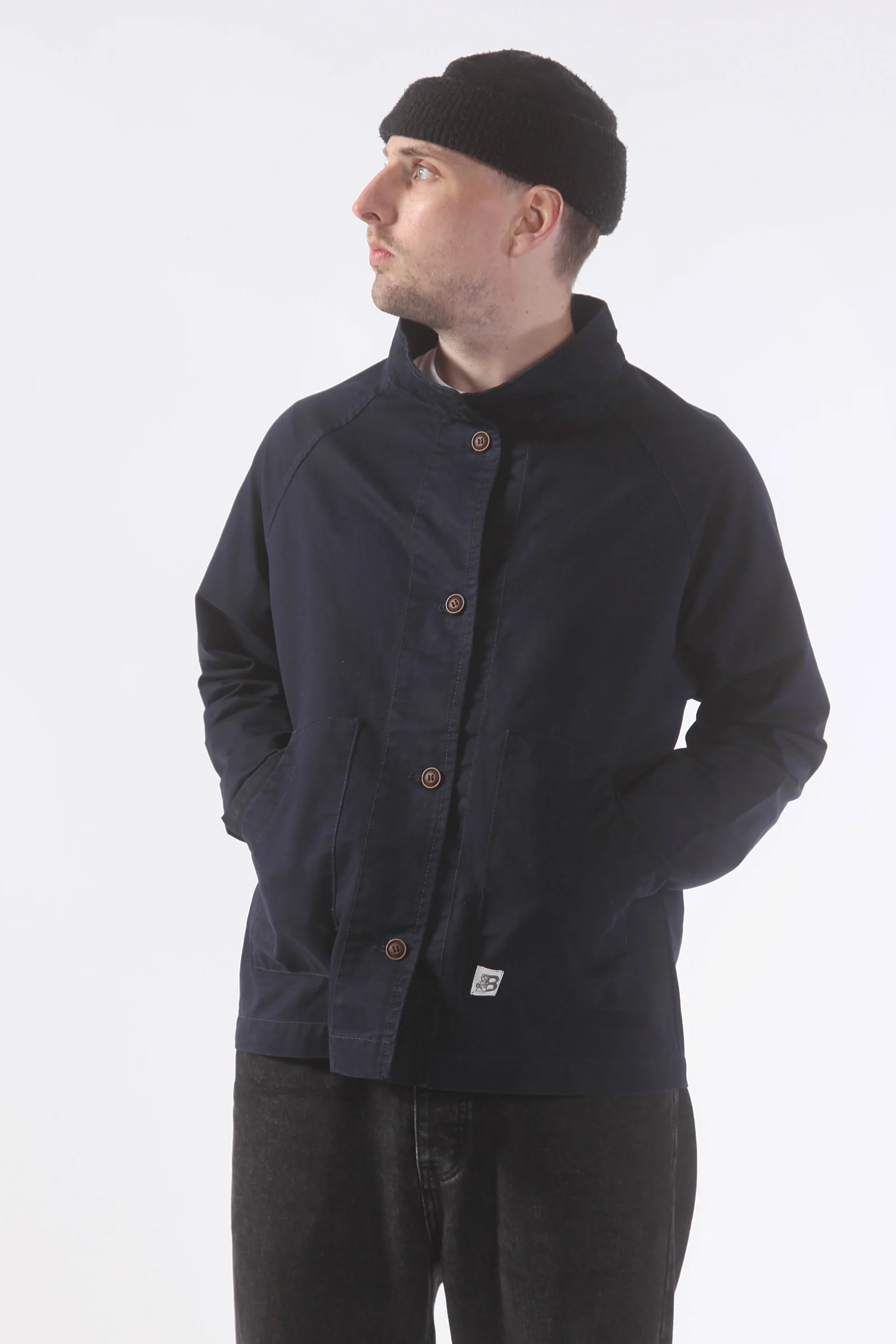 Blacksmith - Left Handed Work Jacket - Navy - Image 8