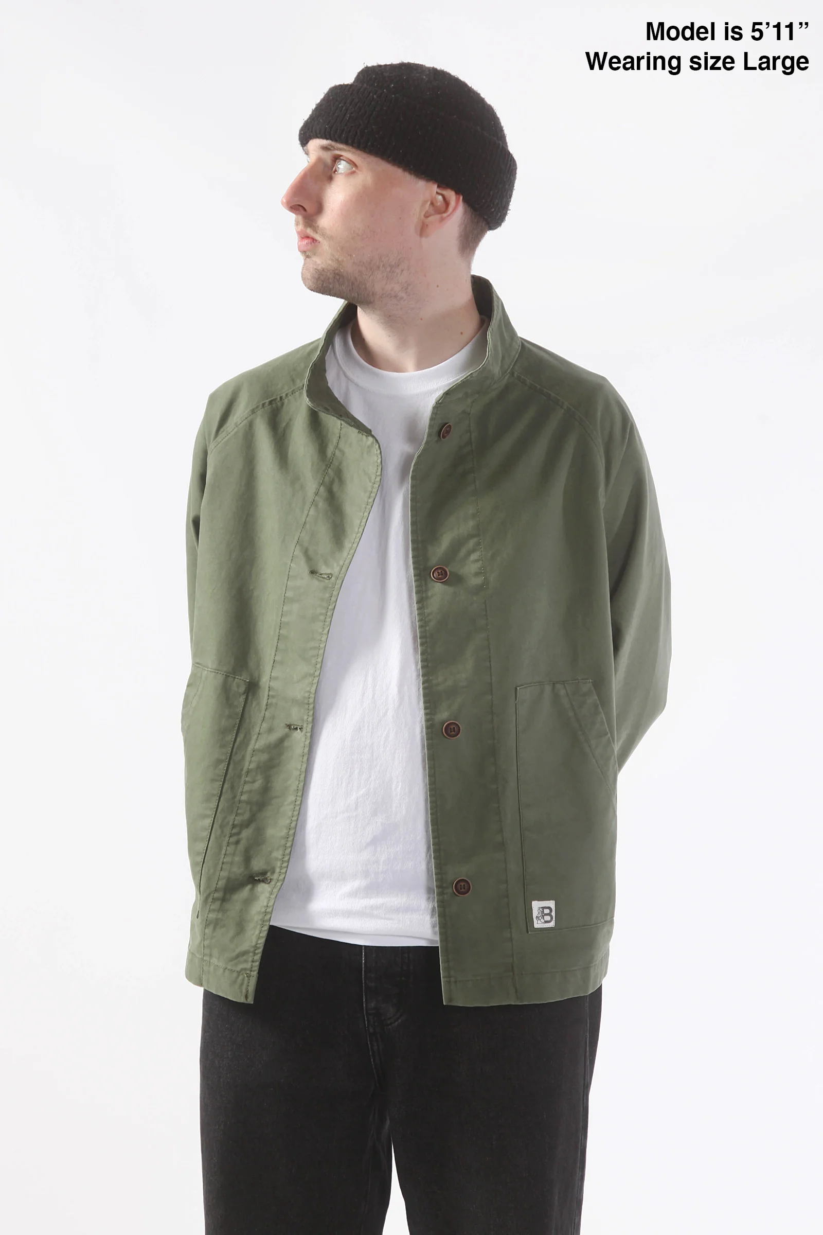 Blacksmith - Left Handed Work Jacket - Olive - Image 2