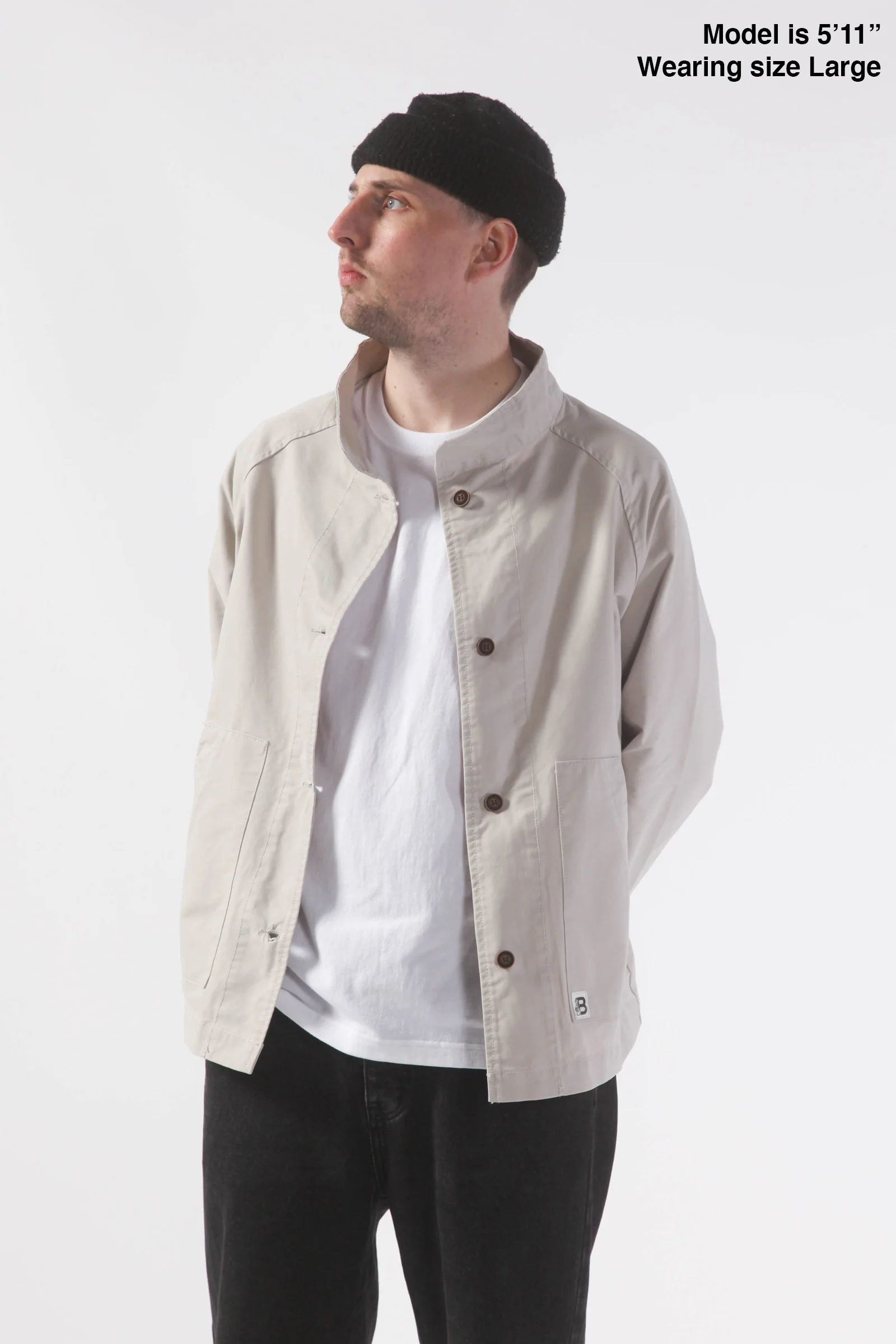 Blacksmith - Left Handed Work Jacket - Stone - Image 2