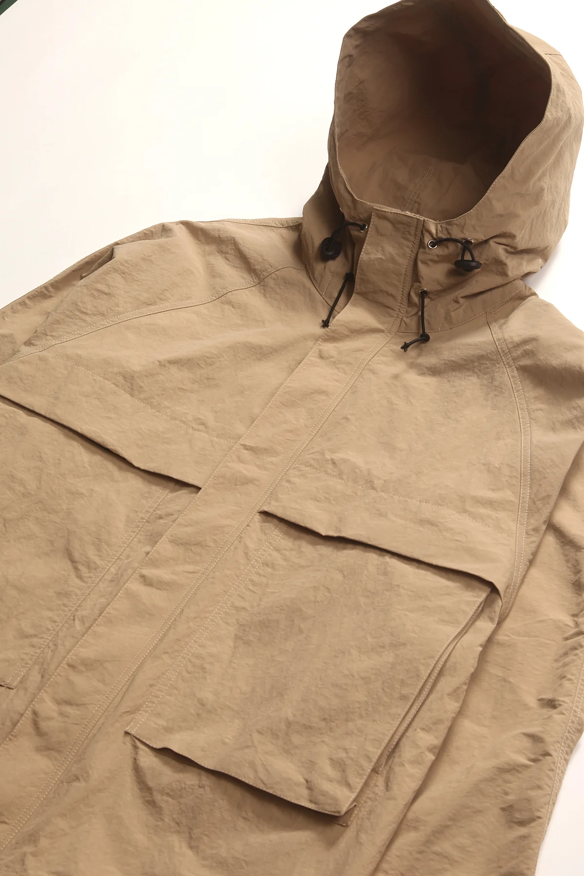 Blacksmith - Lightweight Nylon Angling Parka - Beige - Image 2