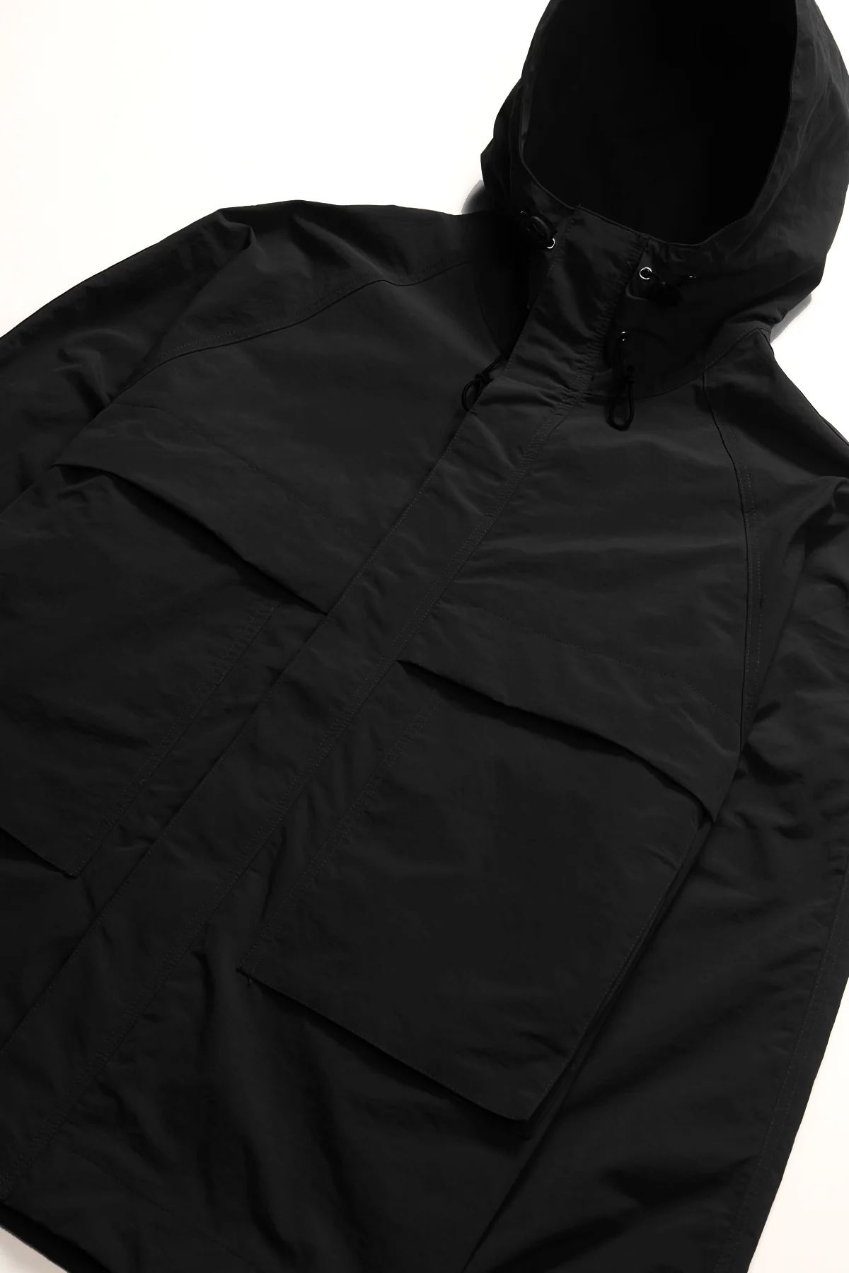 Blacksmith - Lightweight Nylon Angling Parka - Black - Image 2