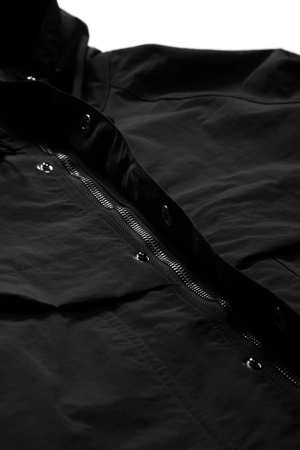 Blacksmith - Lightweight Nylon Angling Parka - Black - Image 3