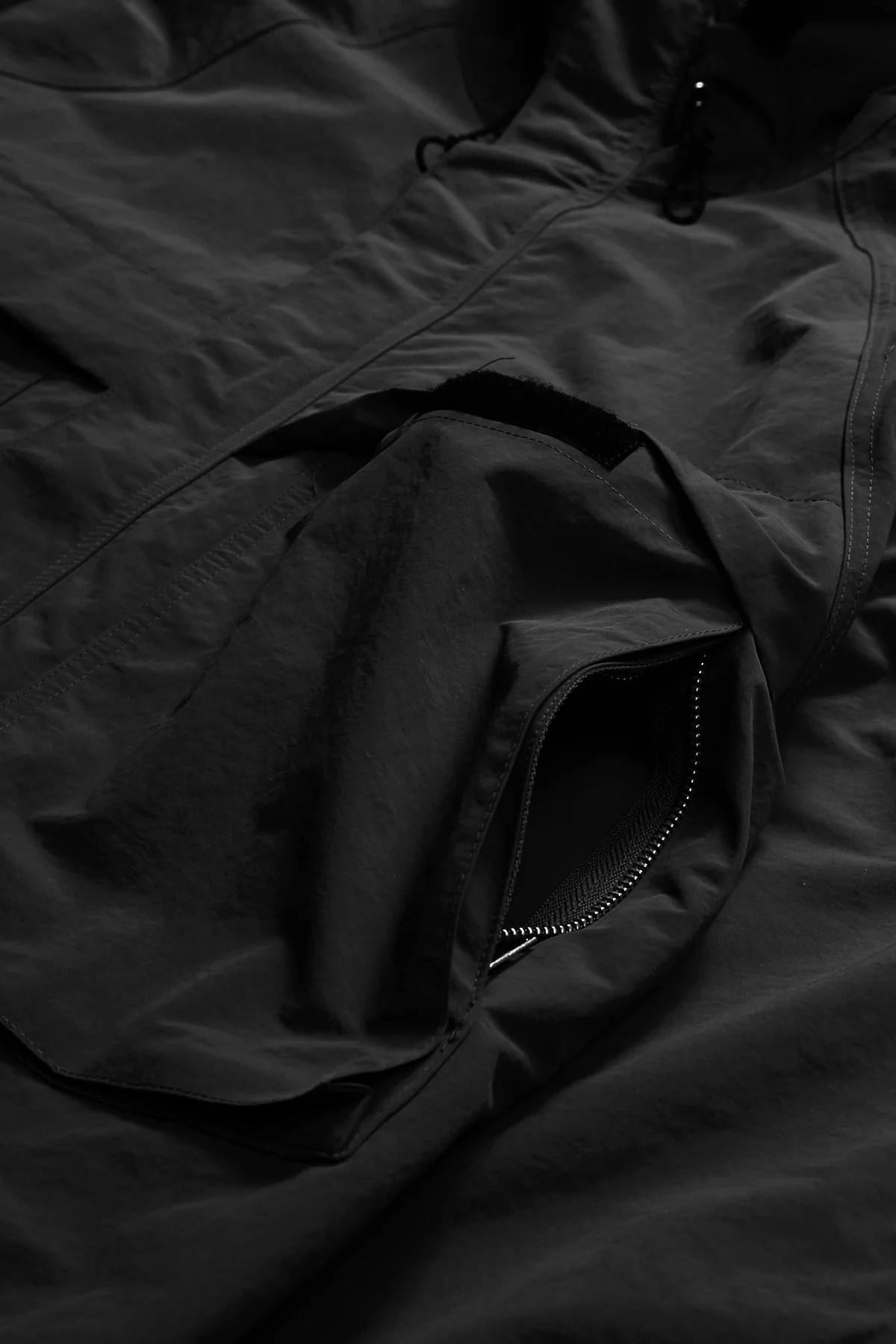 Blacksmith - Lightweight Nylon Angling Parka - Black - Image 4