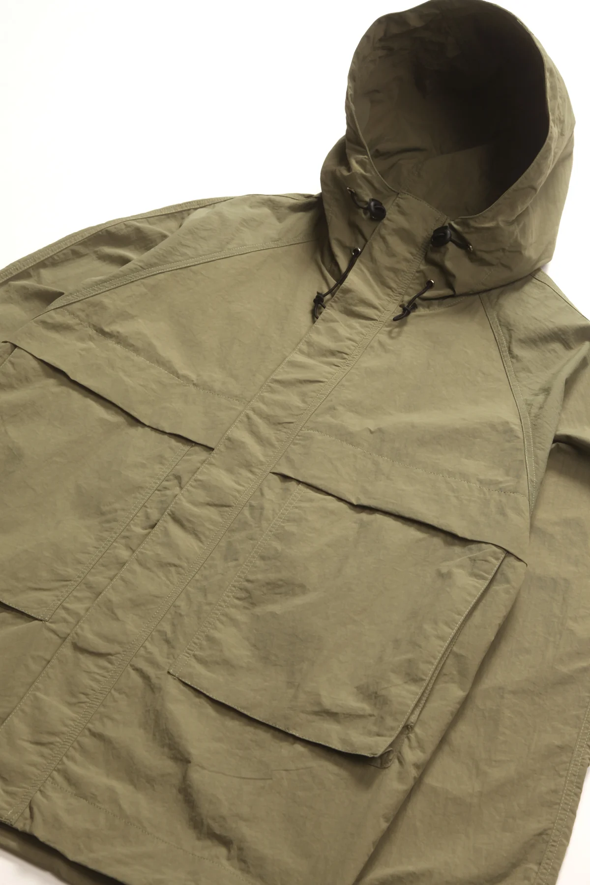 Blacksmith - Lightweight Nylon Angling Parka - Olive - Image 2