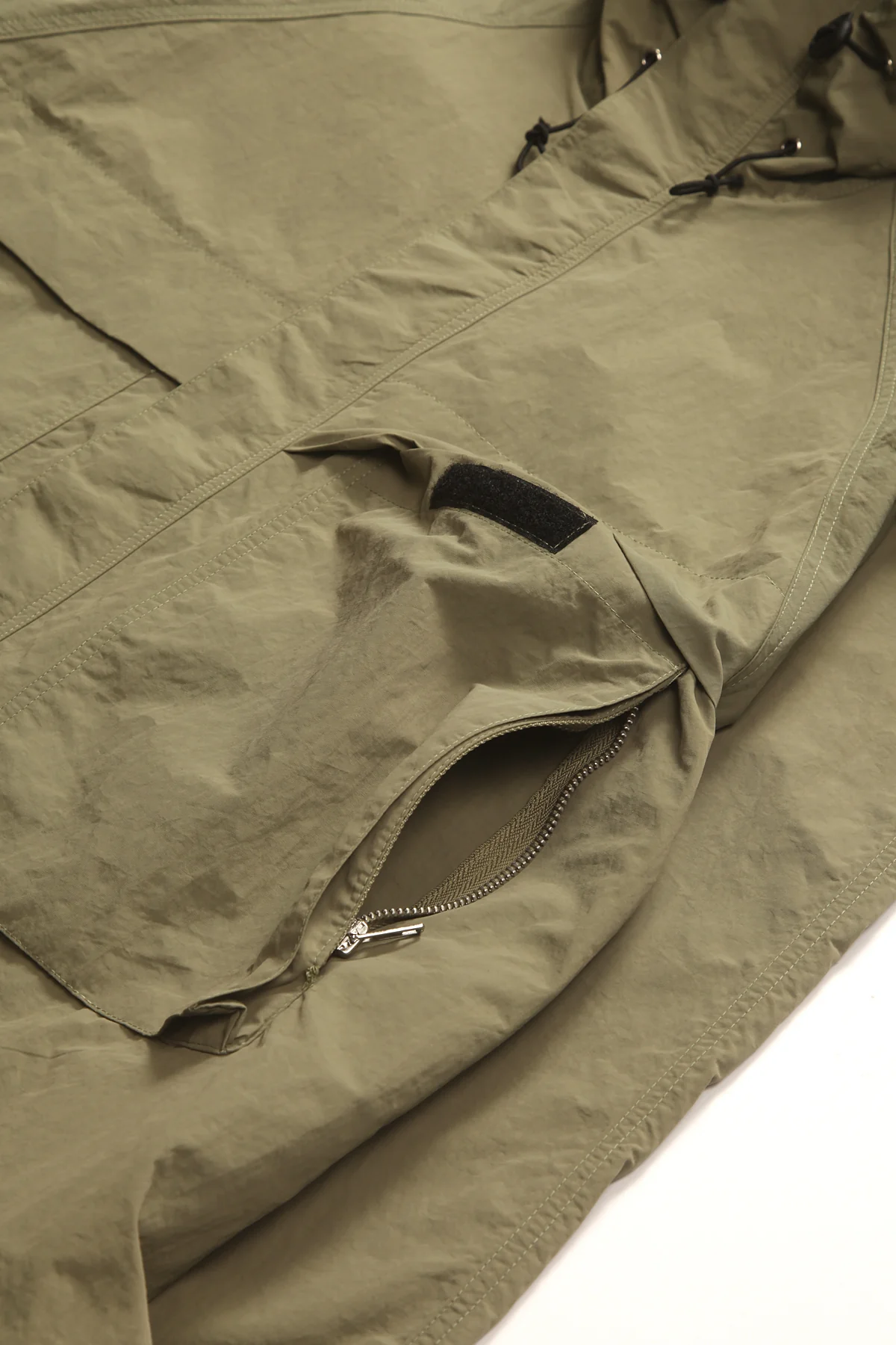 Blacksmith - Lightweight Nylon Angling Parka - Olive - Image 3
