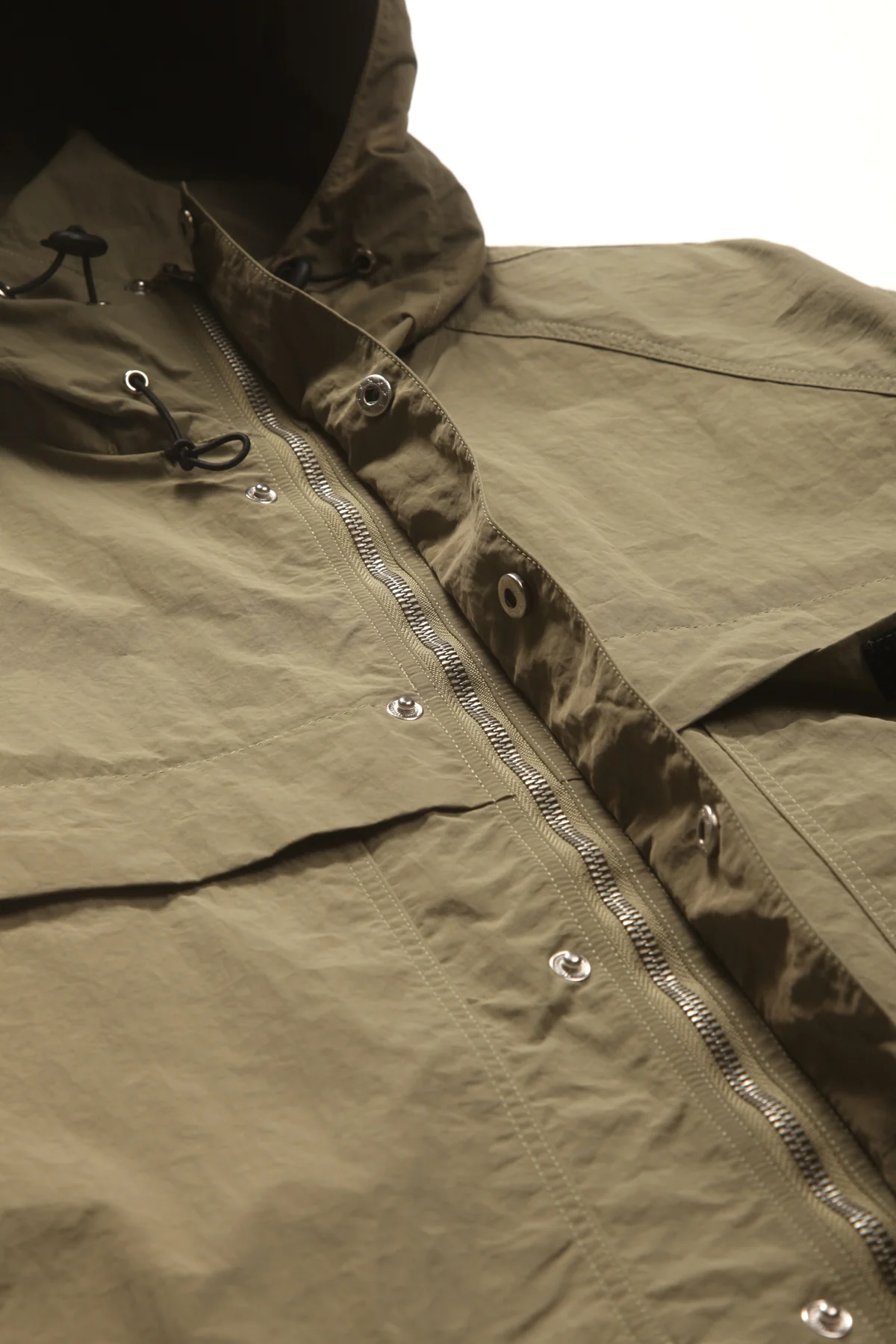 Blacksmith - Lightweight Nylon Angling Parka - Olive - Image 4
