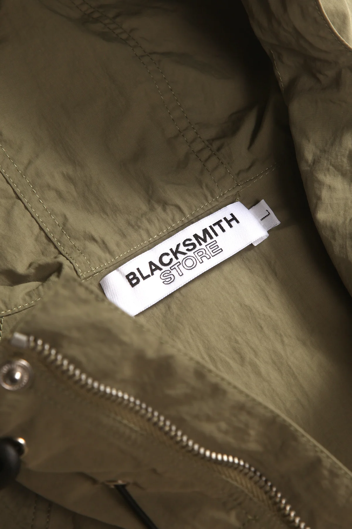 Blacksmith - Lightweight Nylon Angling Parka - Olive - Image 5