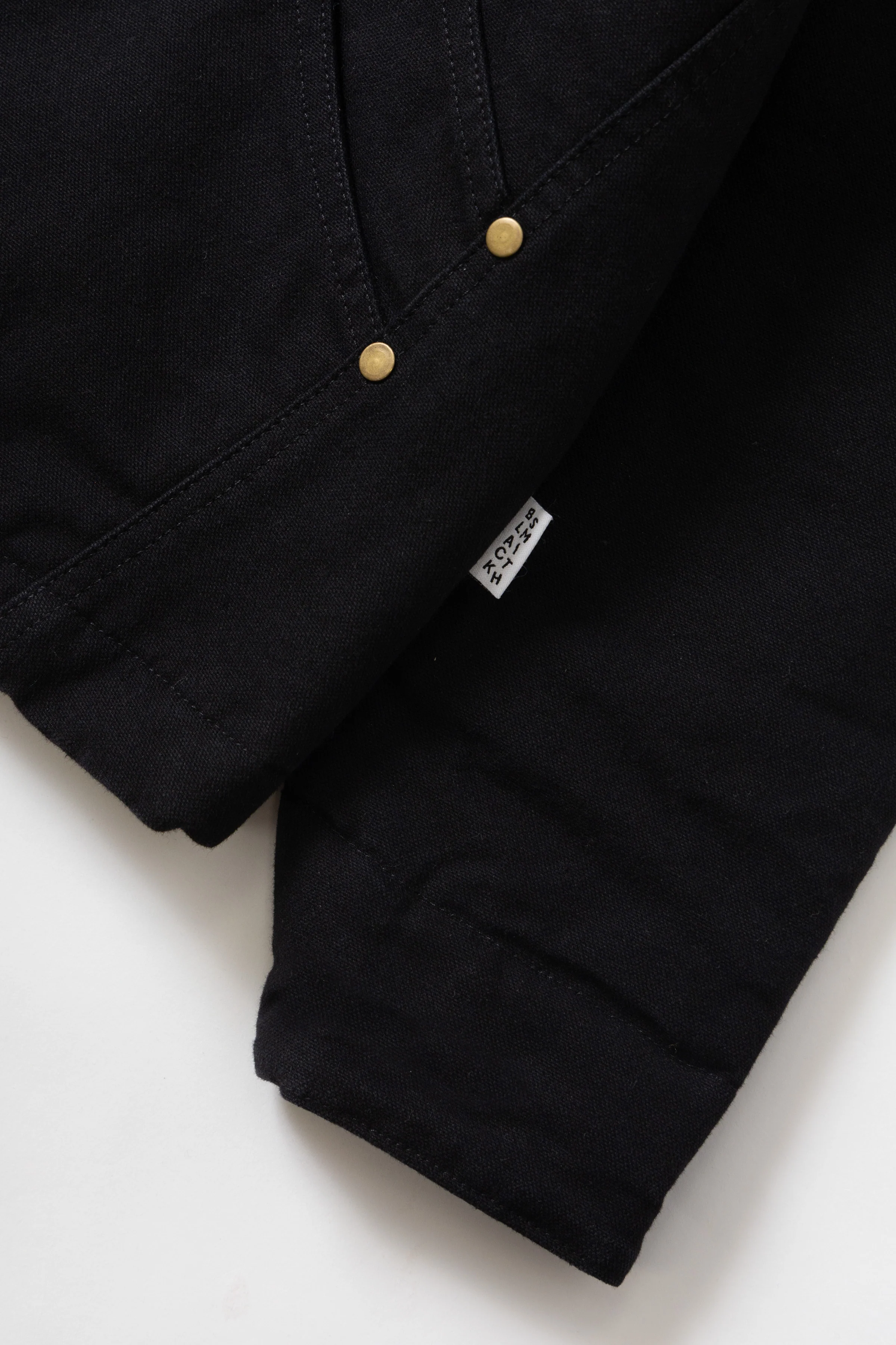 Blacksmith - Lined Work Jacket - Black - Image 11