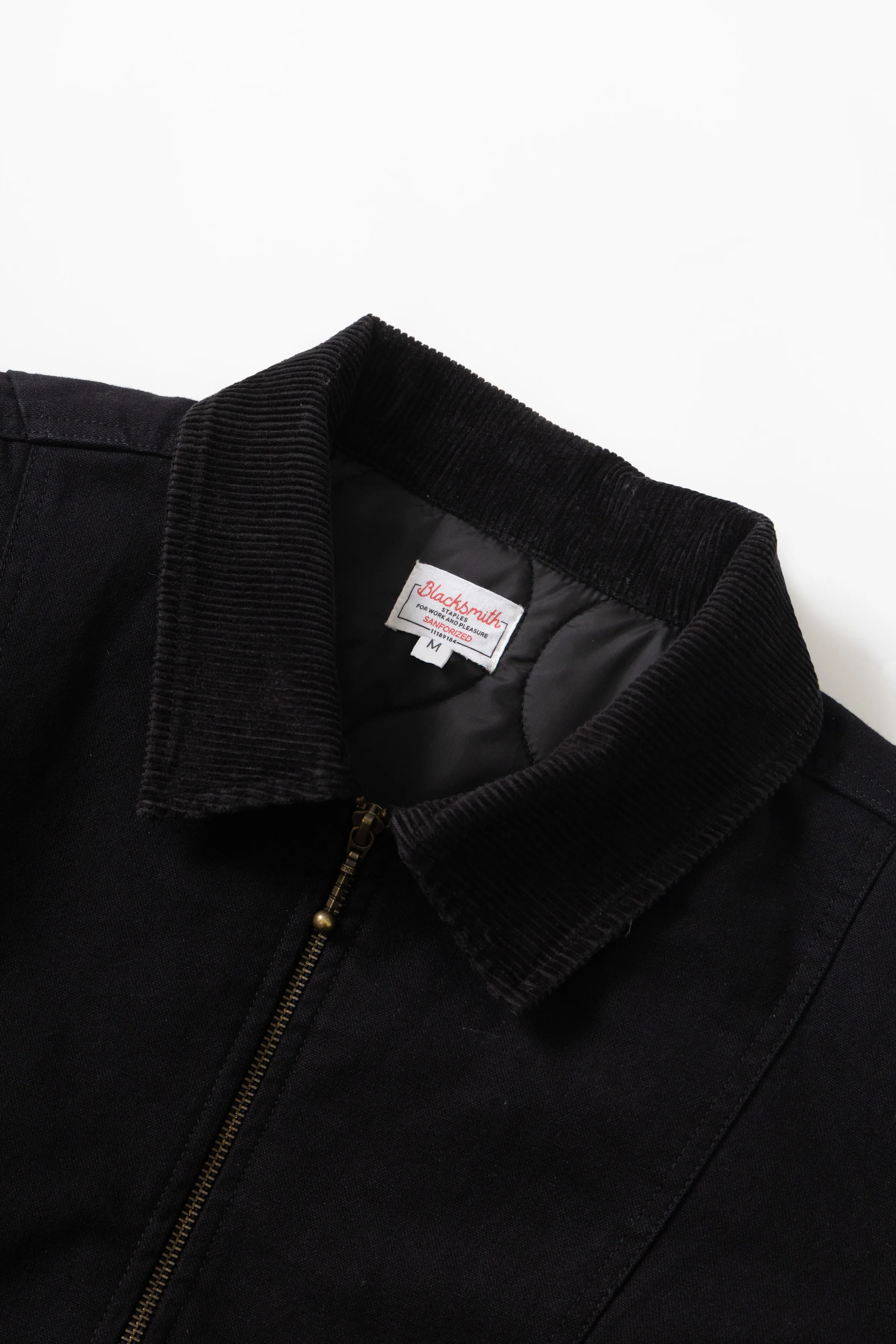 Blacksmith - Lined Work Jacket - Black - Image 6