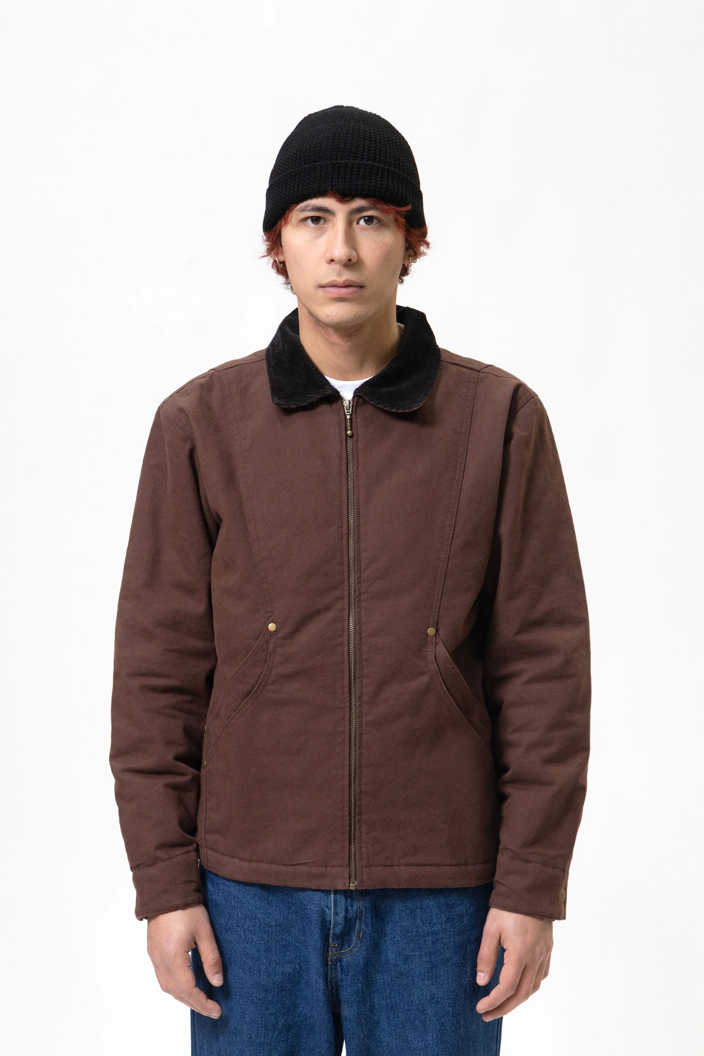 Blacksmith - Lined Work Jacket - Brown - Image 2