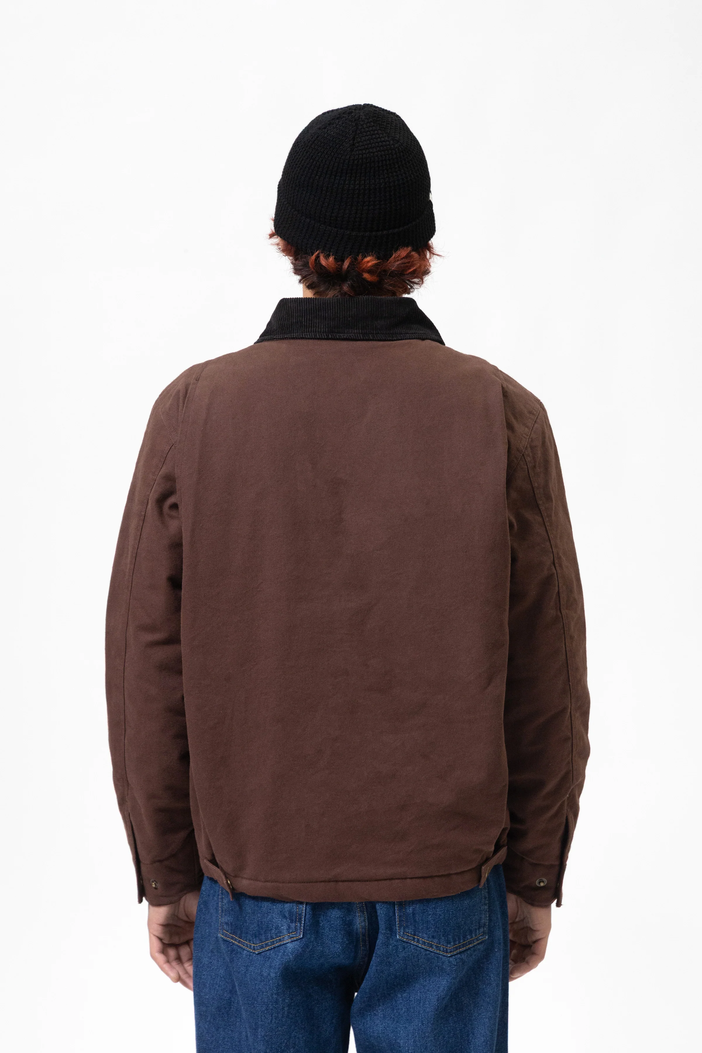 Blacksmith - Lined Work Jacket - Brown - Image 3