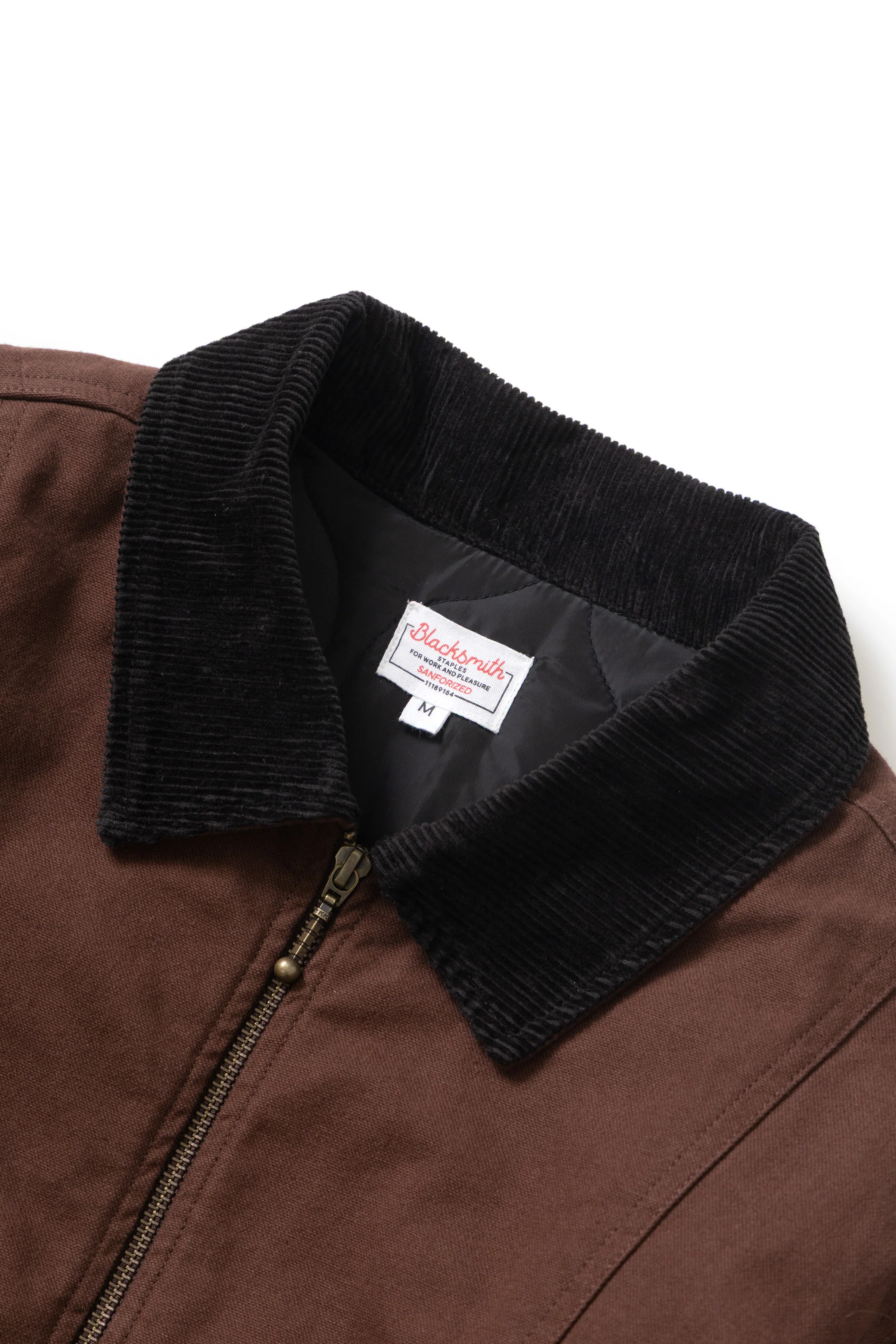 Blacksmith - Lined Work Jacket - Brown - Image 6
