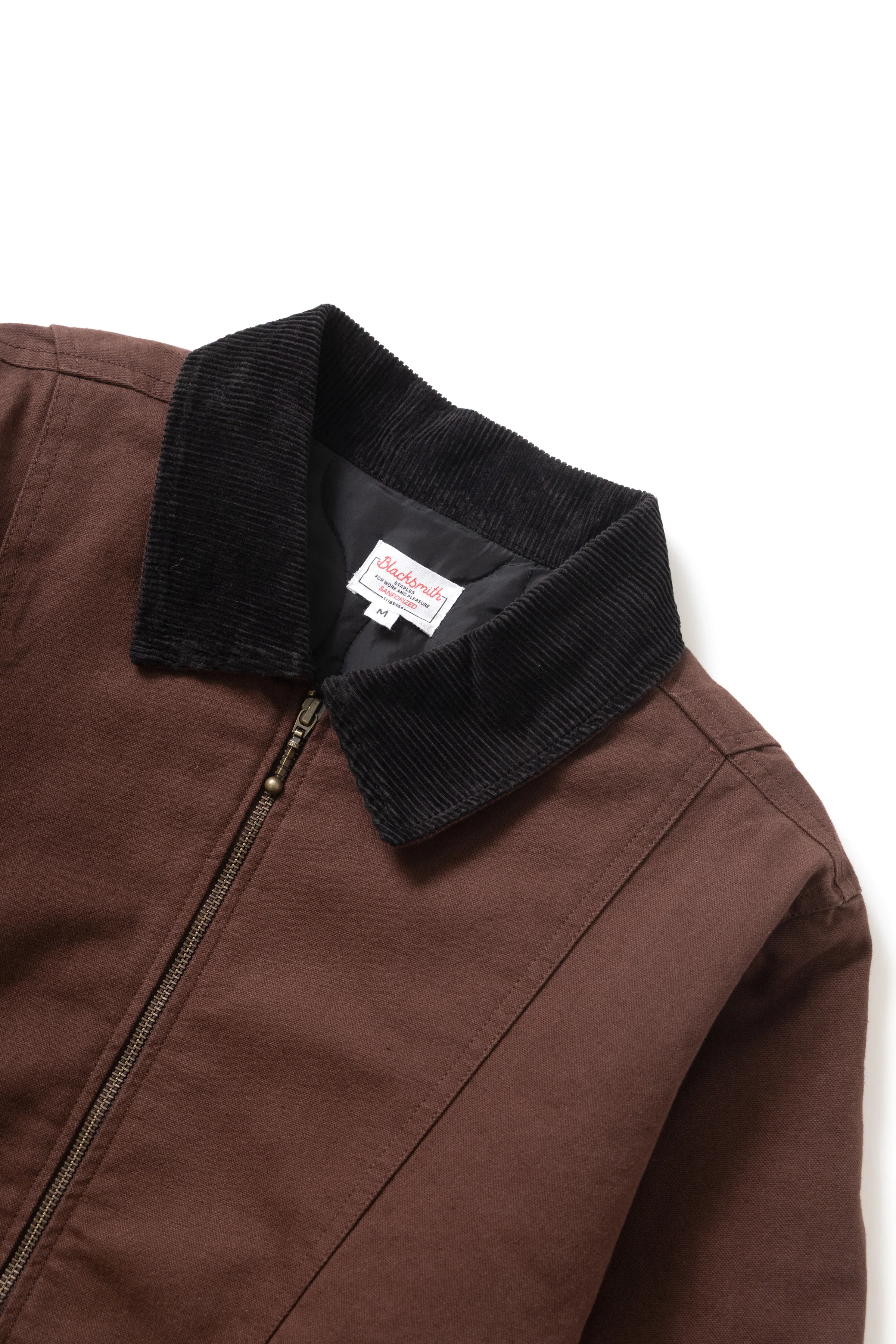 Blacksmith - Lined Work Jacket - Brown - Image 7