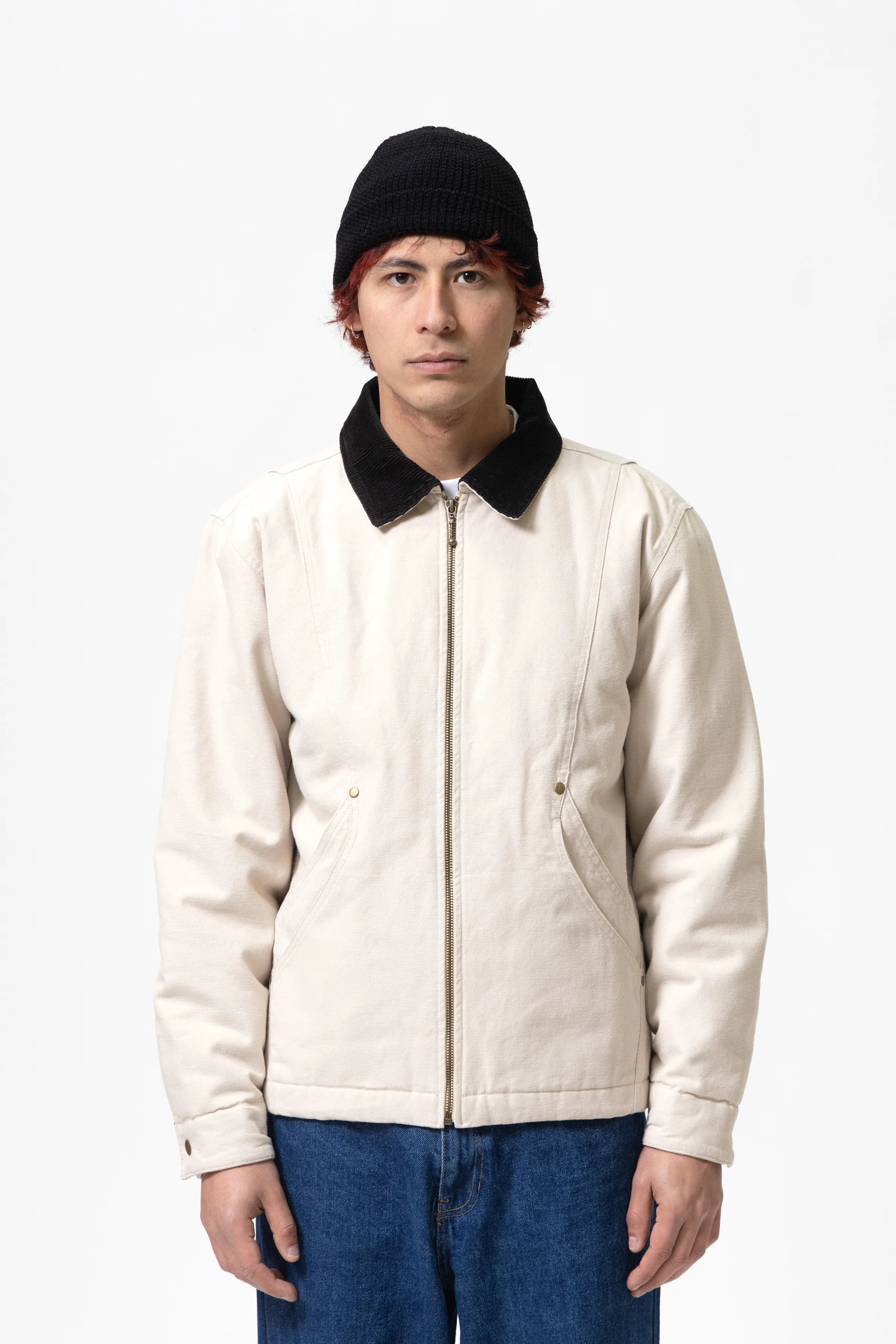 Blacksmith - Lined Work Jacket - Ecru - Image 2