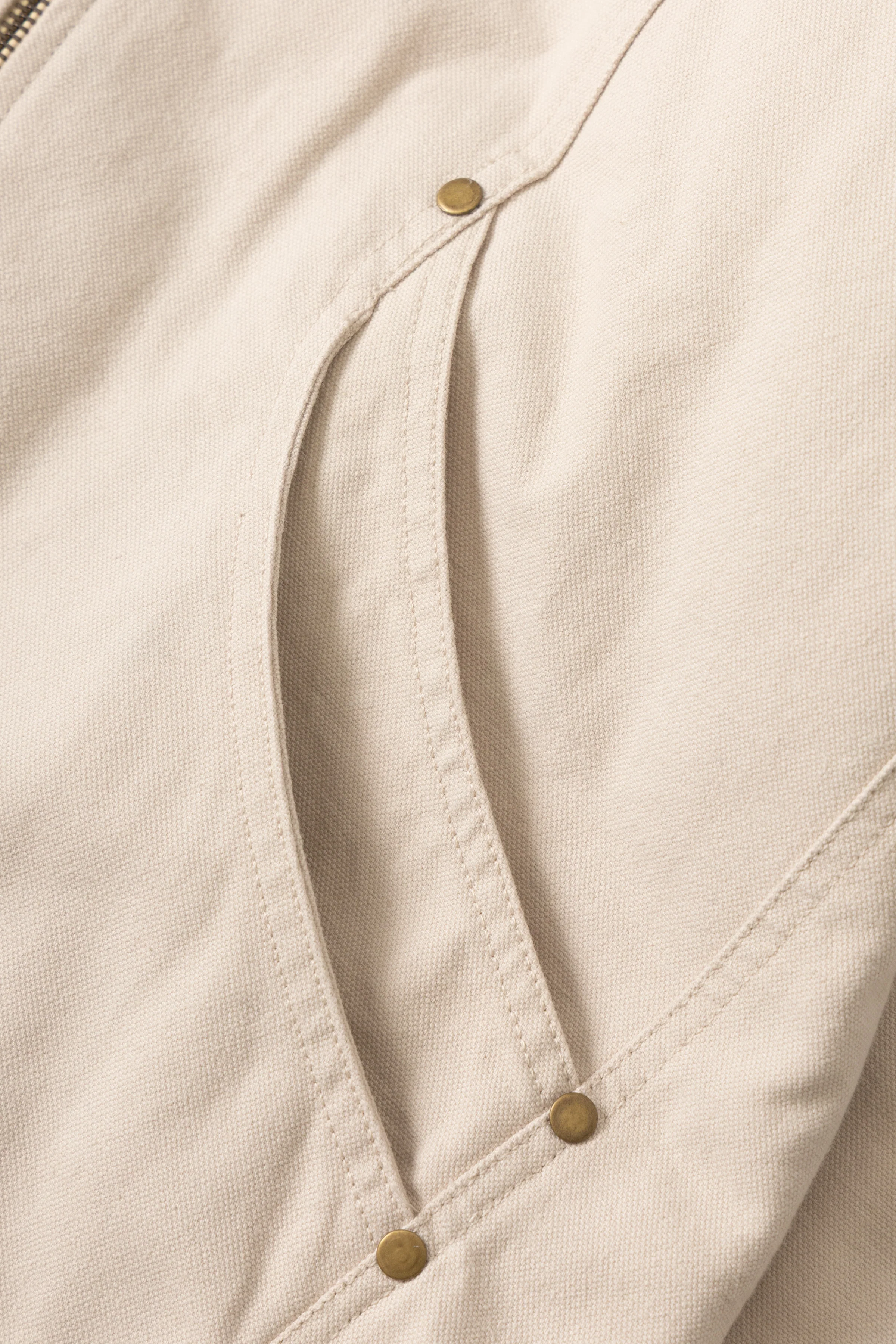 Blacksmith - Lined Work Jacket - Ecru - Image 9