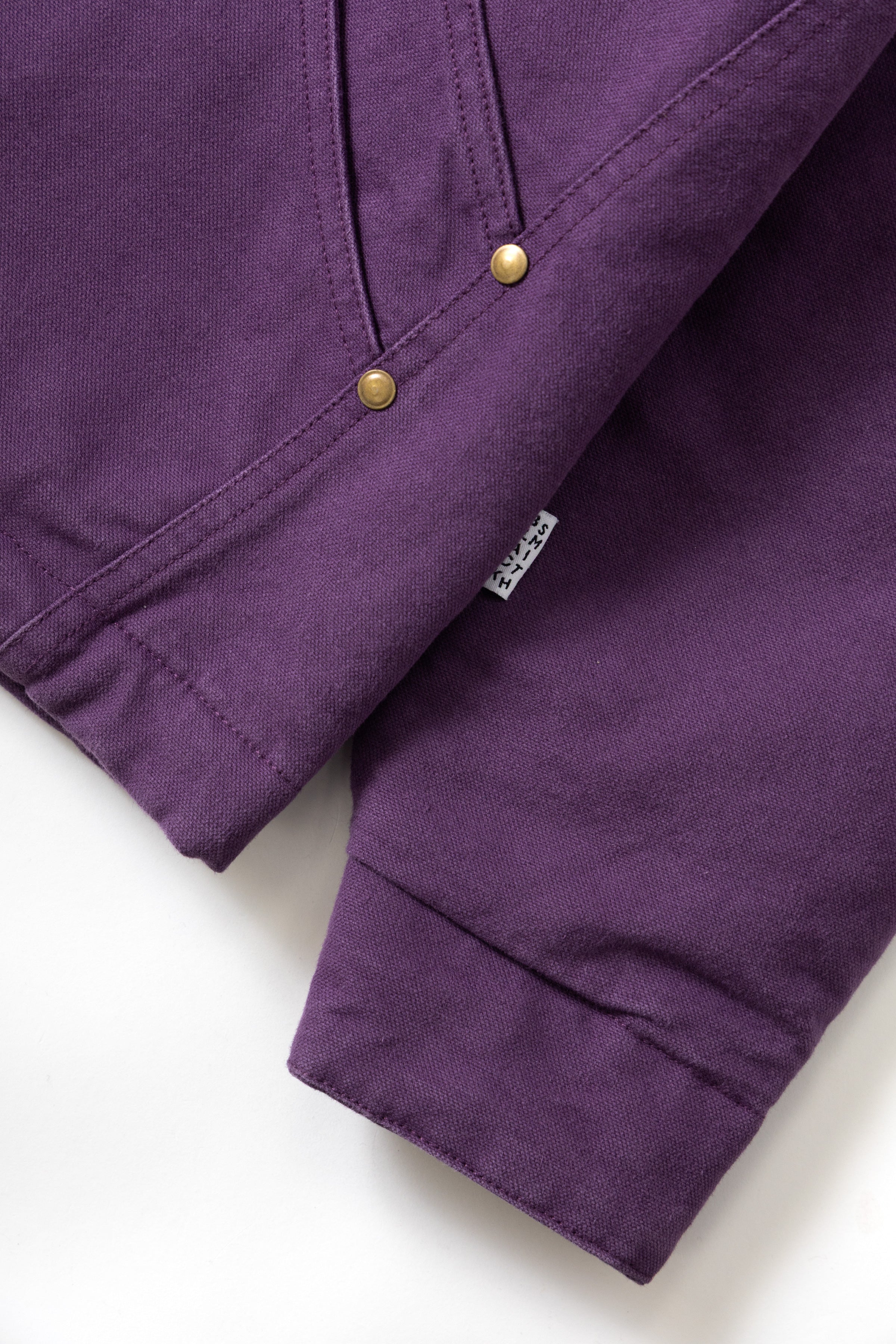 Blacksmith - Lined Work Jacket - Purple - Image 11
