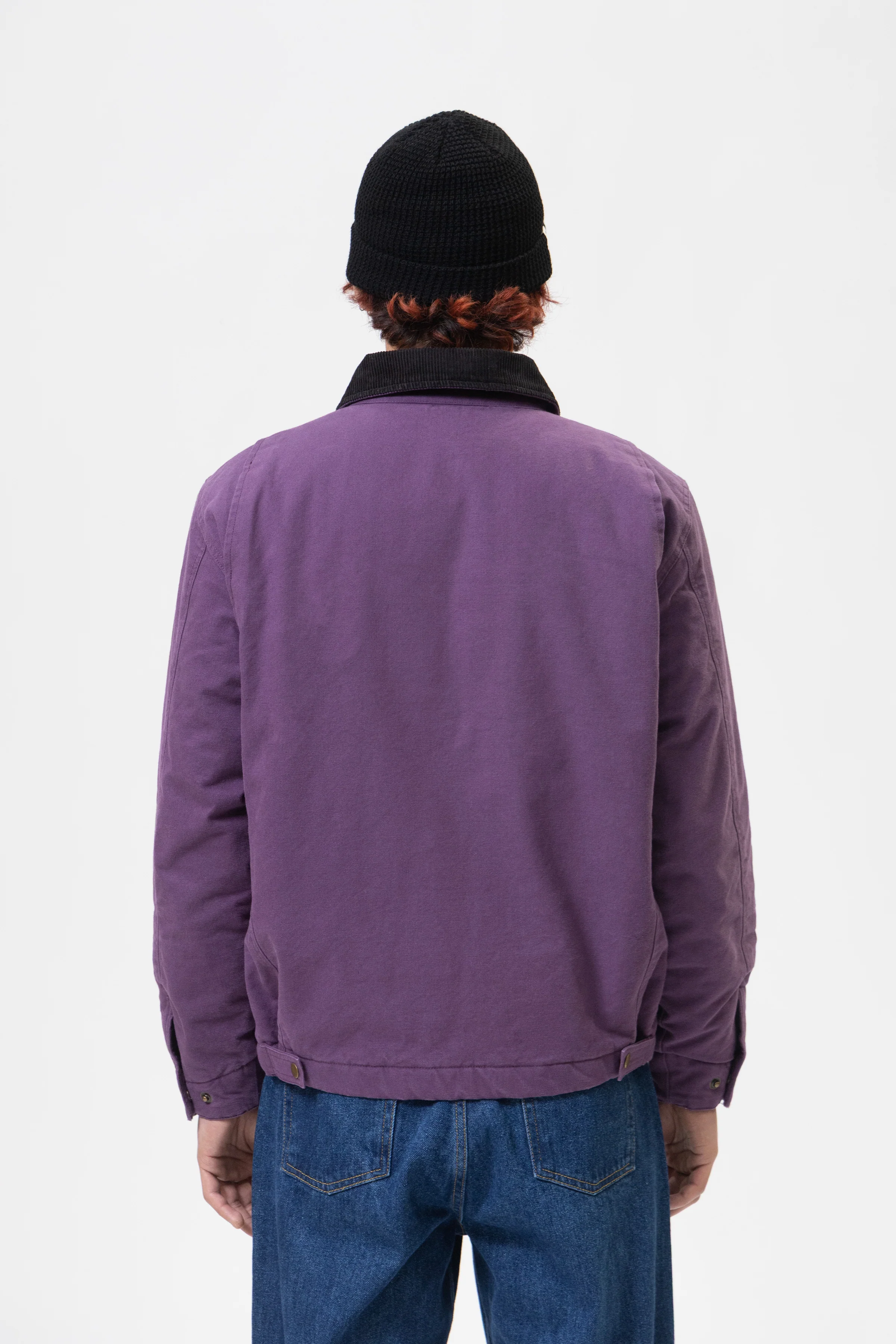 Blacksmith - Lined Work Jacket - Purple - Image 4