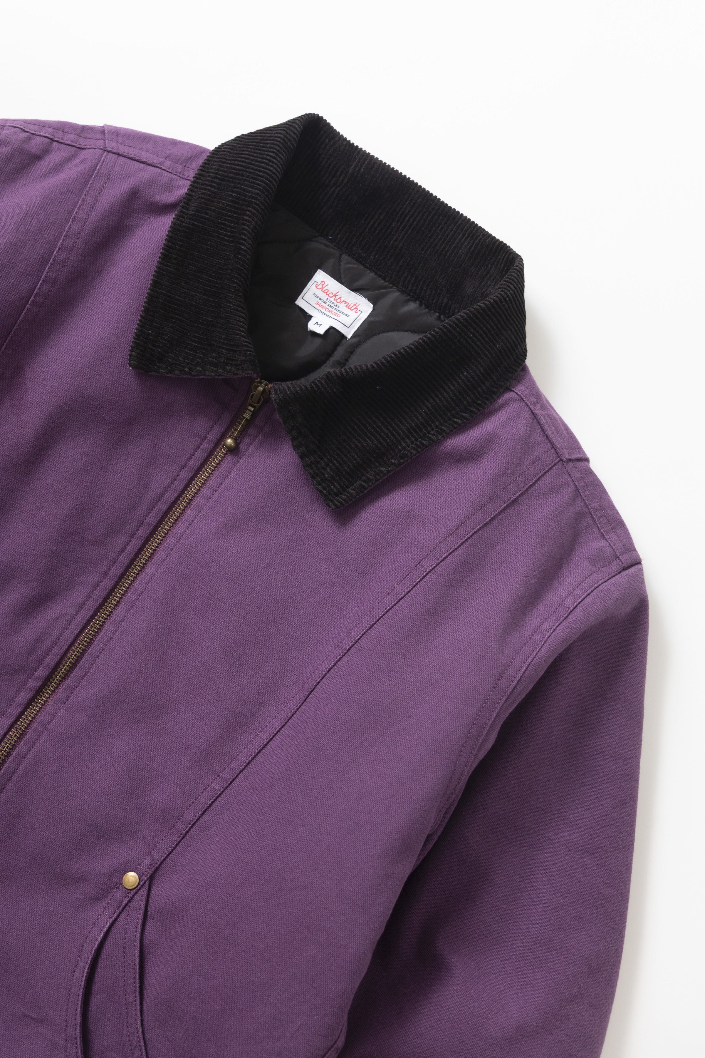 Blacksmith - Lined Work Jacket - Purple - Image 7