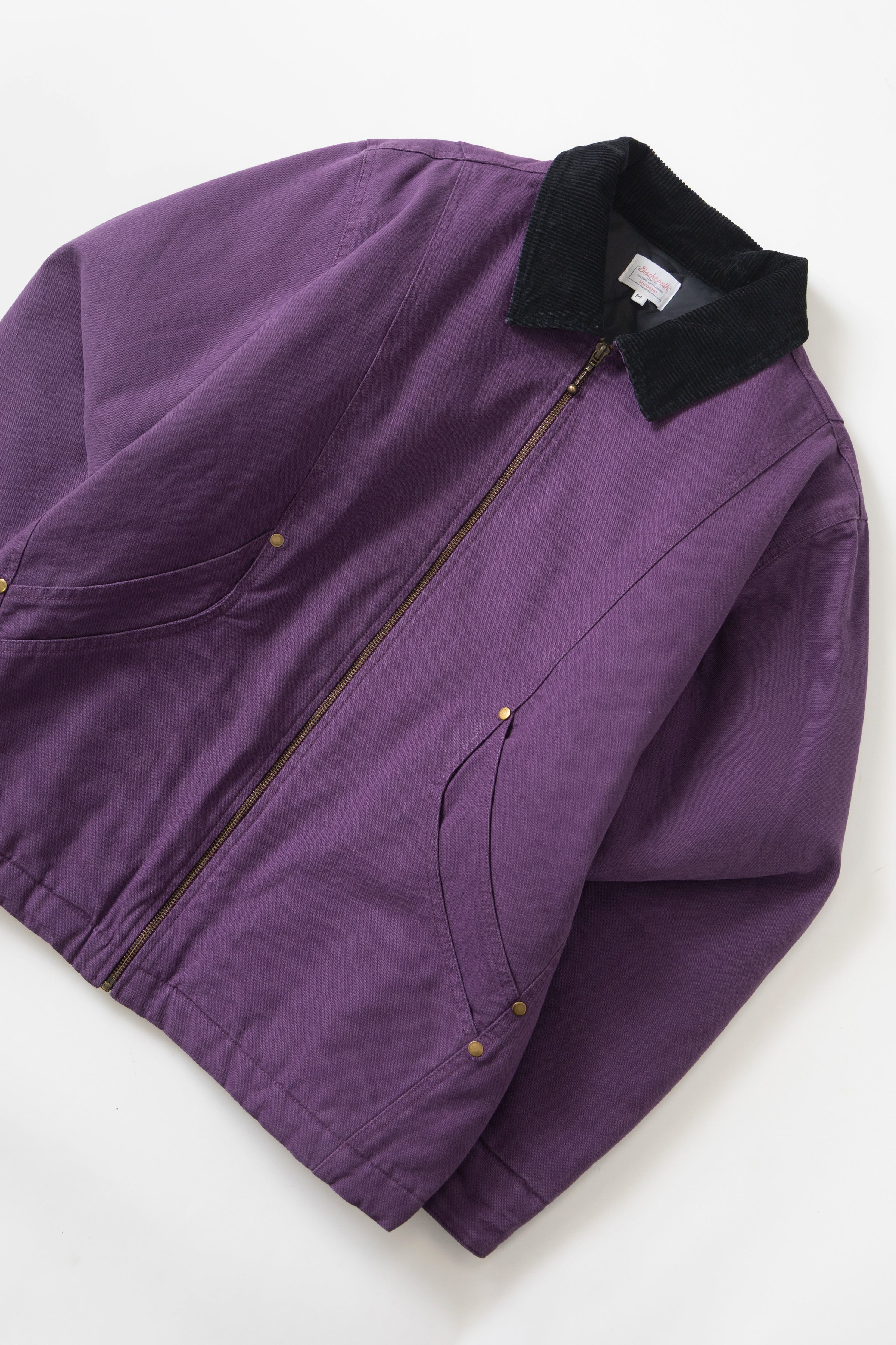 Blacksmith - Lined Work Jacket - Purple - Image 8