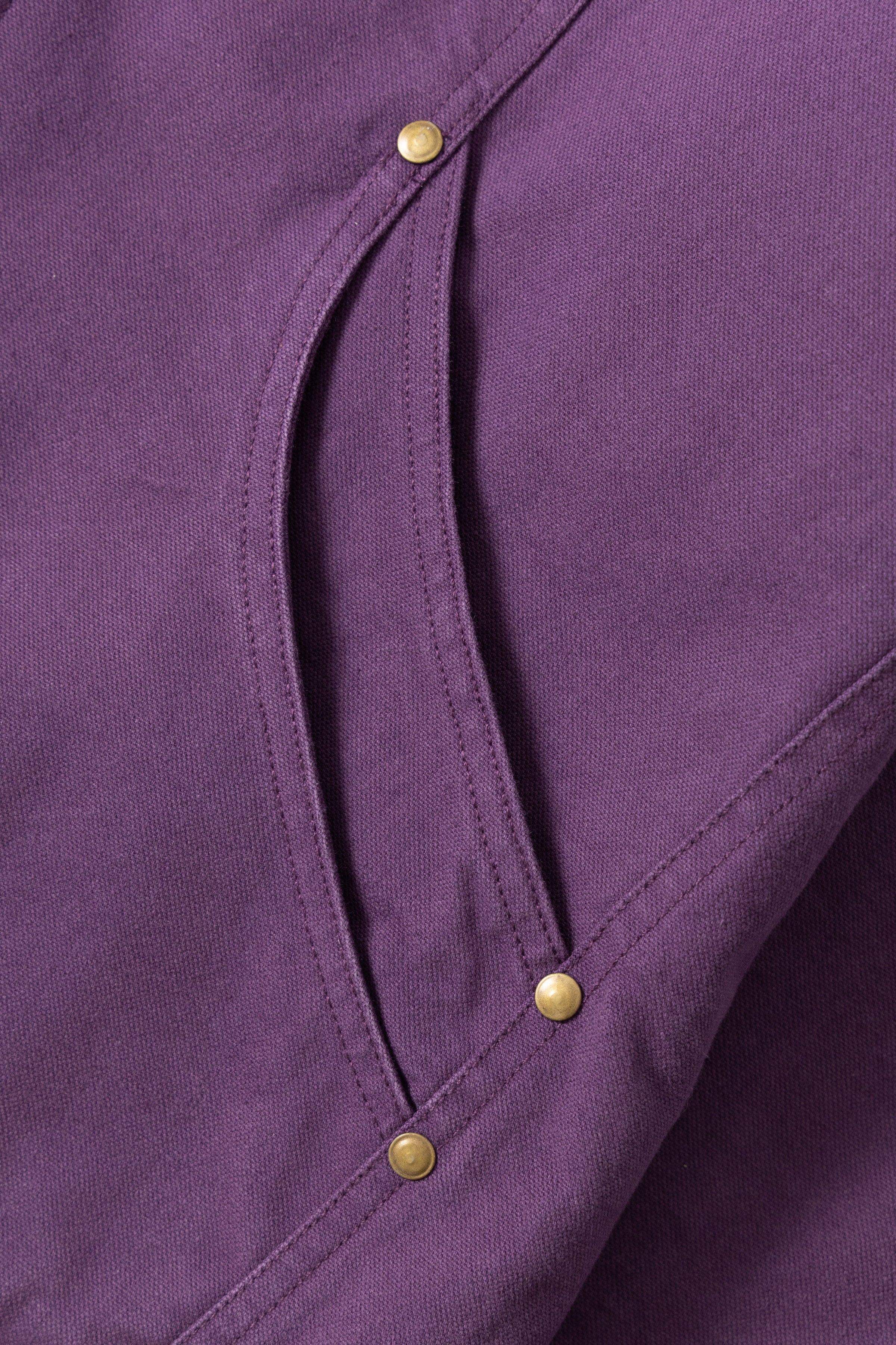 Blacksmith - Lined Work Jacket - Purple - Image 9