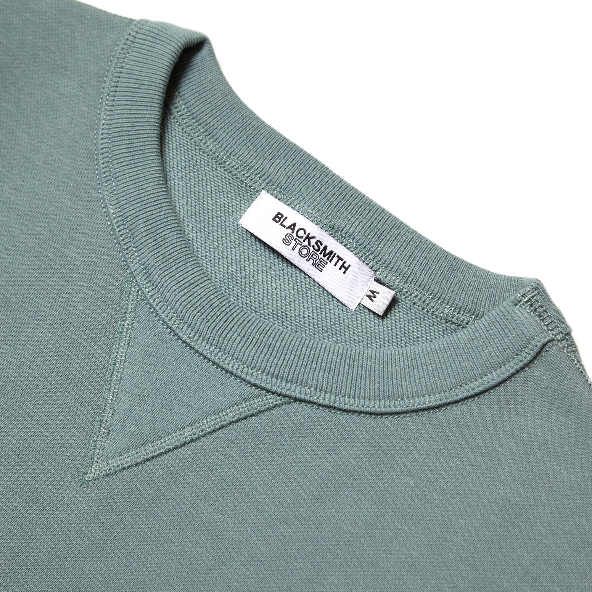 Blacksmith - Loopback Everyday Crewneck - Seafoam - Image 2