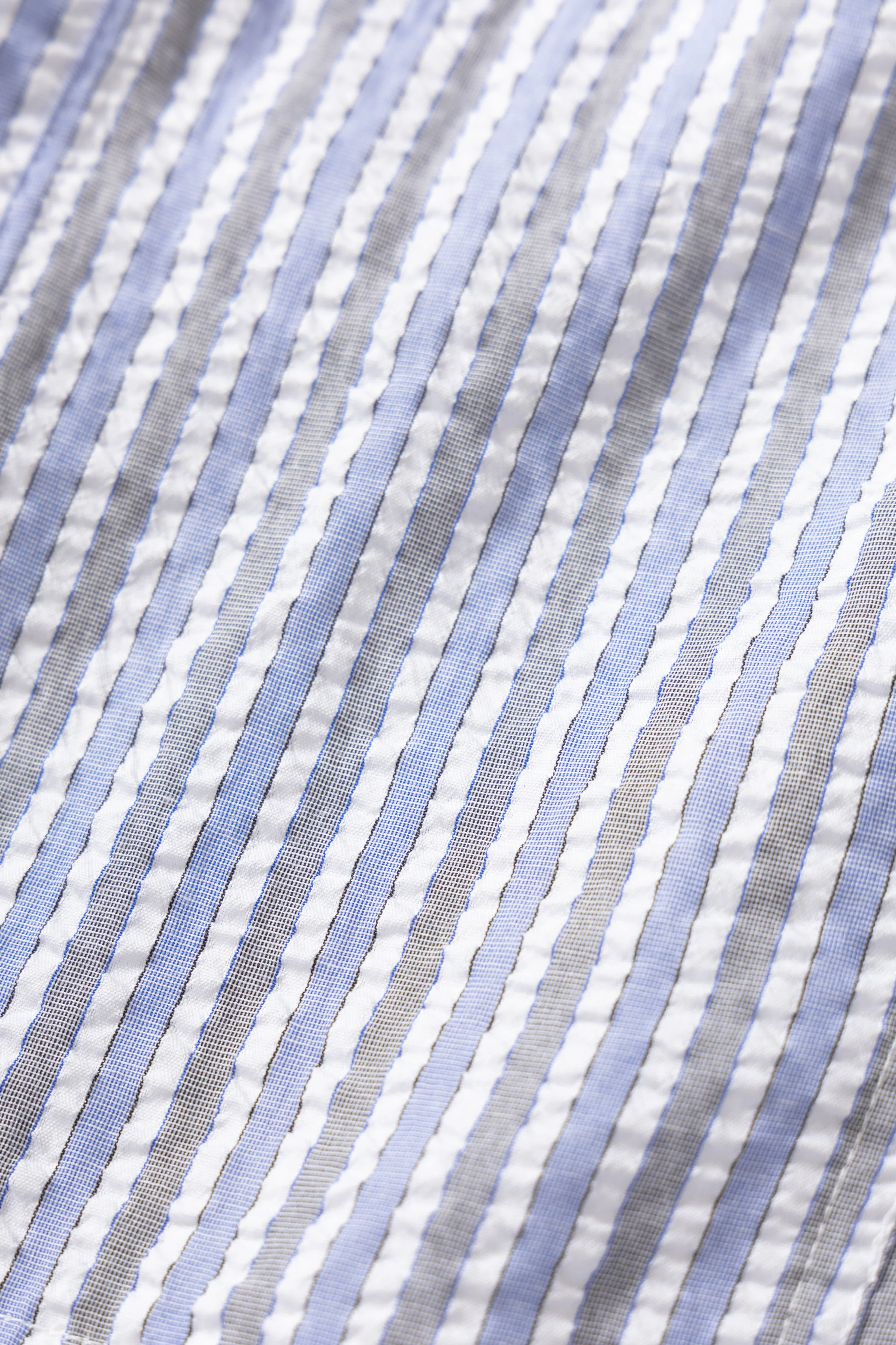 Blacksmith - Striped Military Popover - Blue - Image 9