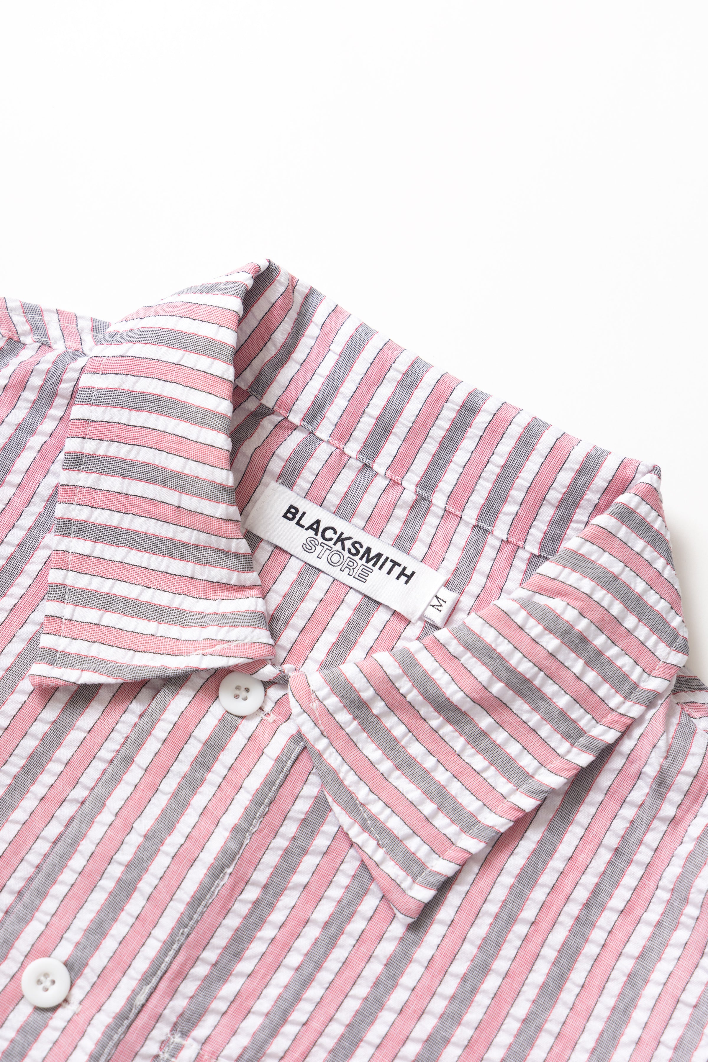 Blacksmith - Striped Military Popover - Red - Image 8